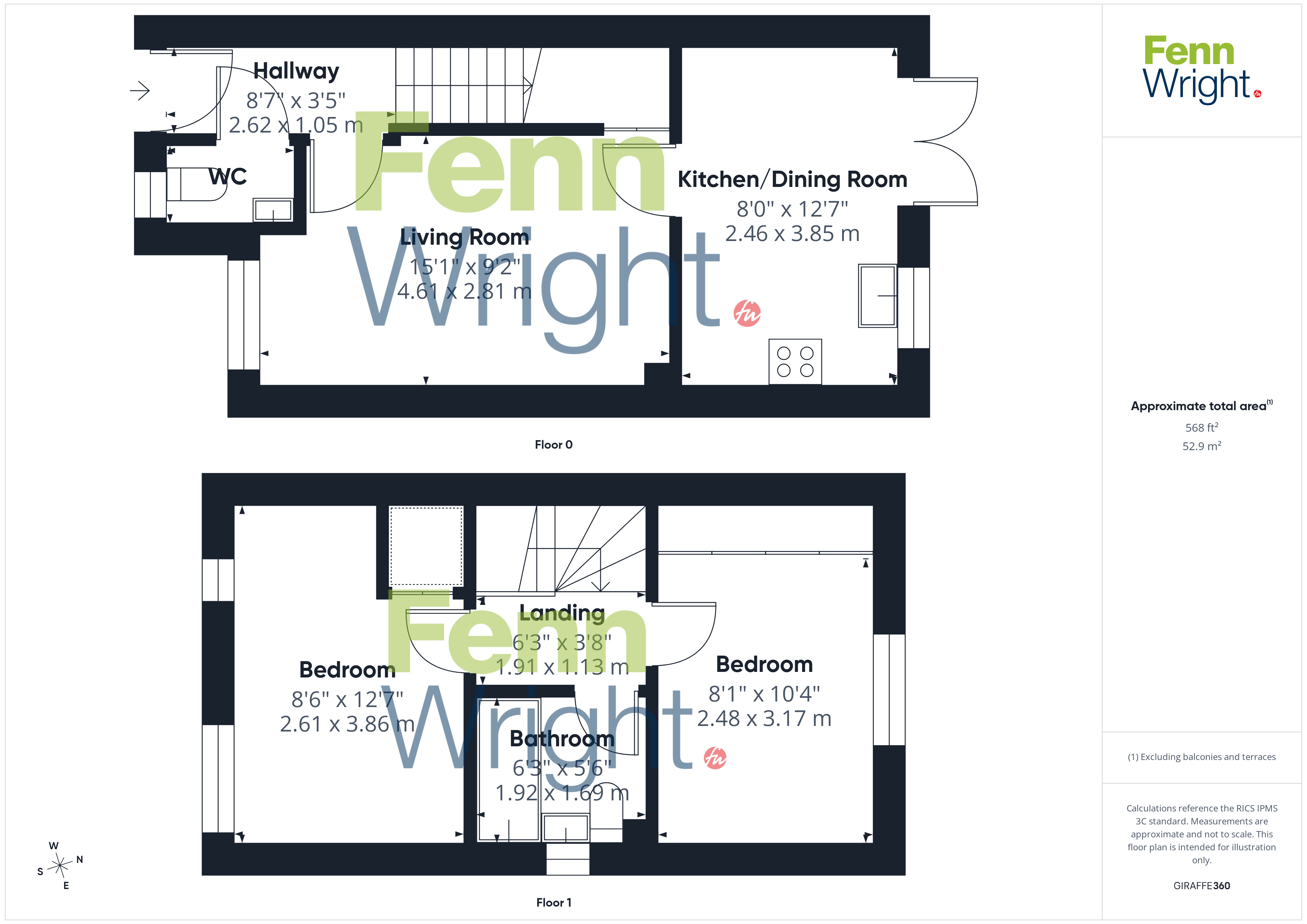 4, Allen Aldridge Grove, Colchester floorplan