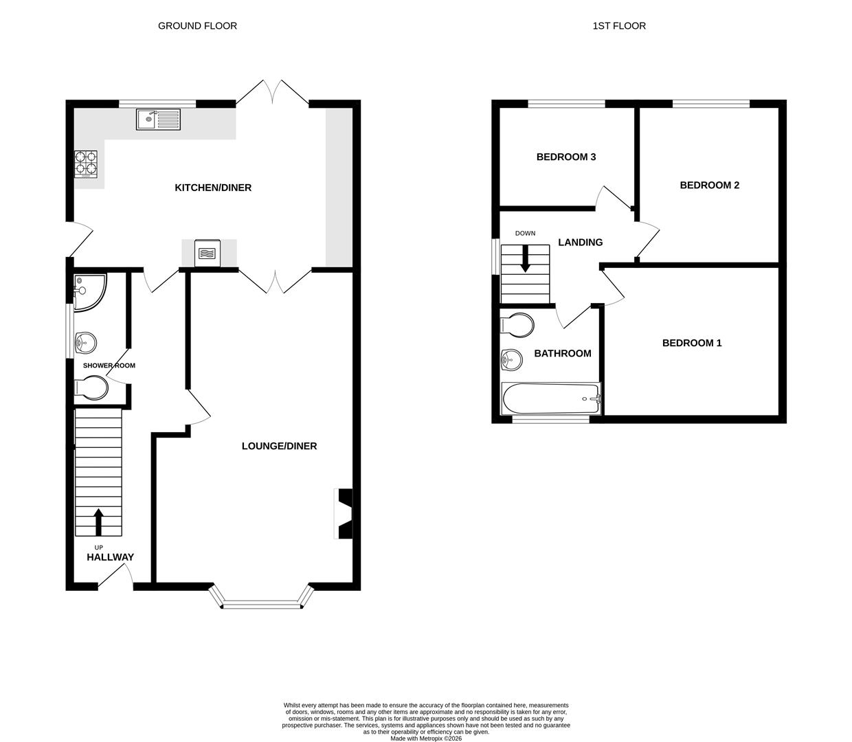 42, Low Road, King's Lynn floorplan