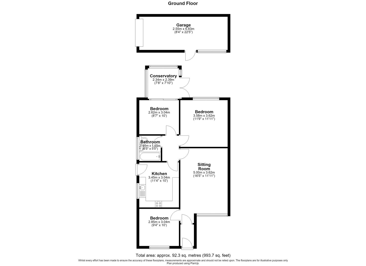 1, Rose Avenue, Haydock St. Helens floorplan