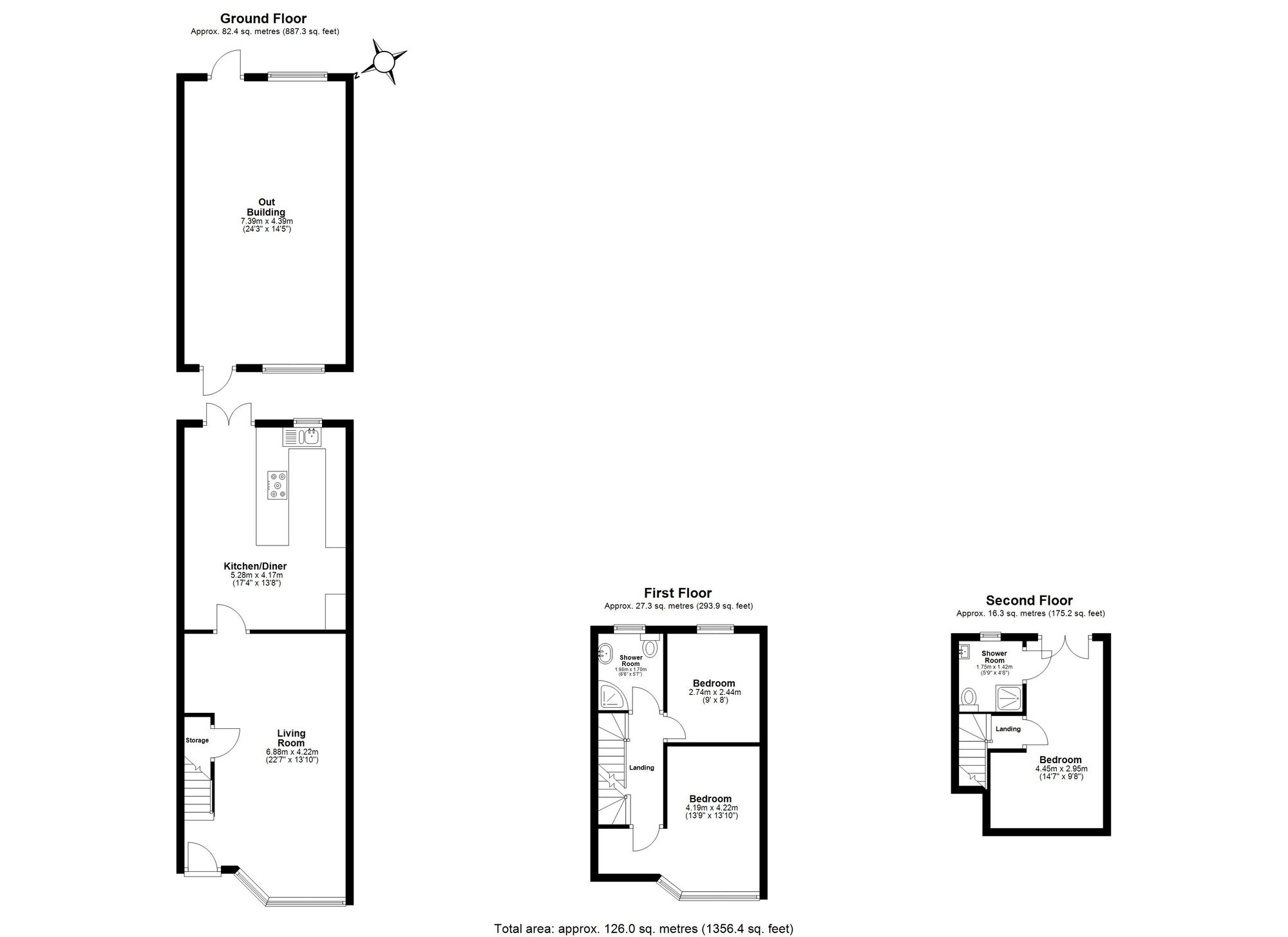 58 Uplands Road, Woodford Green floorplan