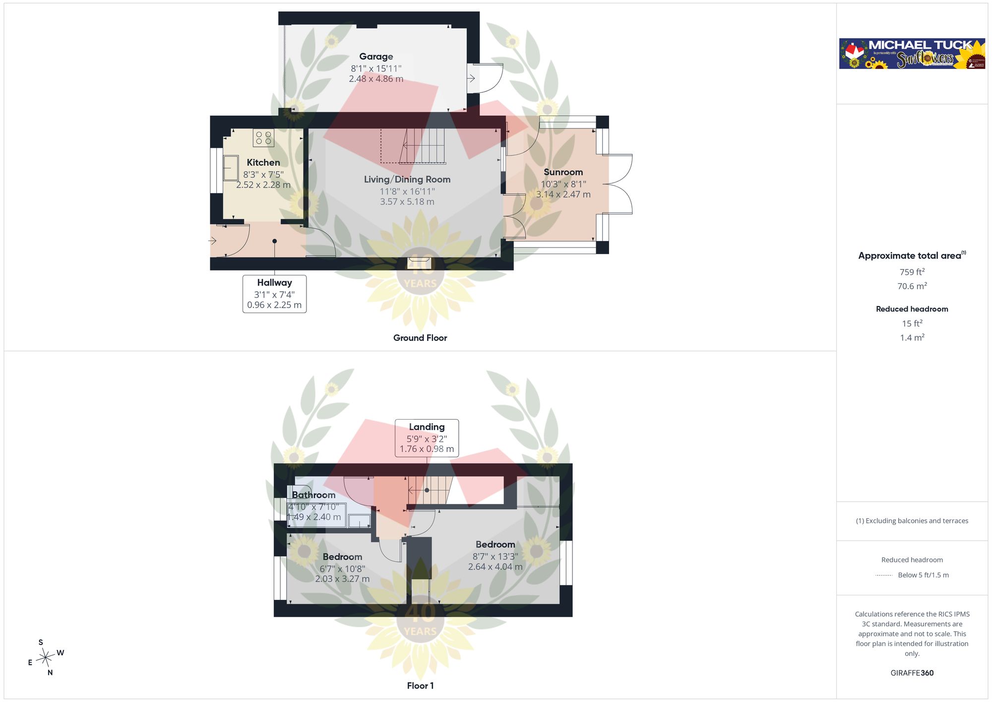 9 Hembury Close, Gloucester floorplan