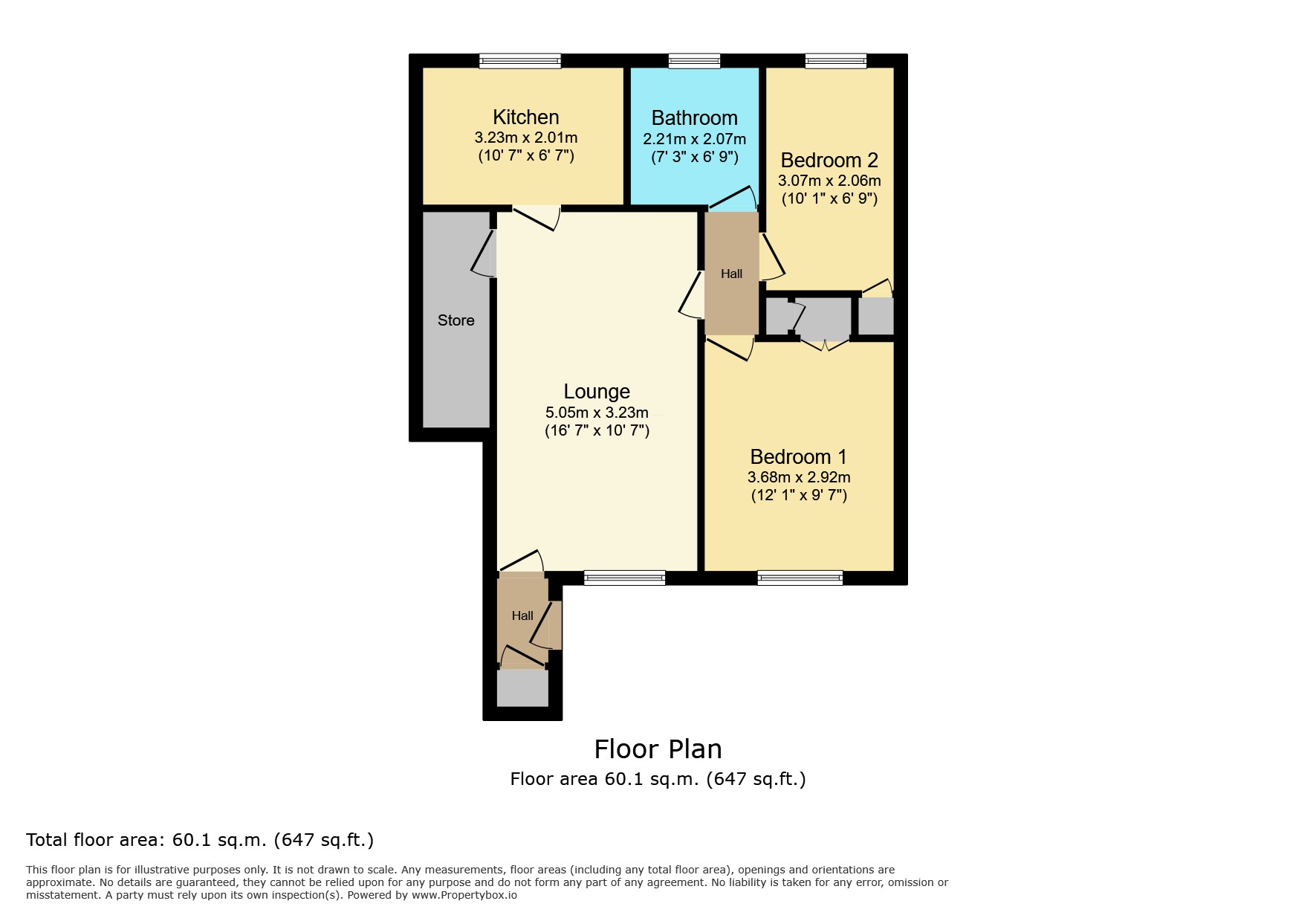 5 Marys Court, Leicester floorplan