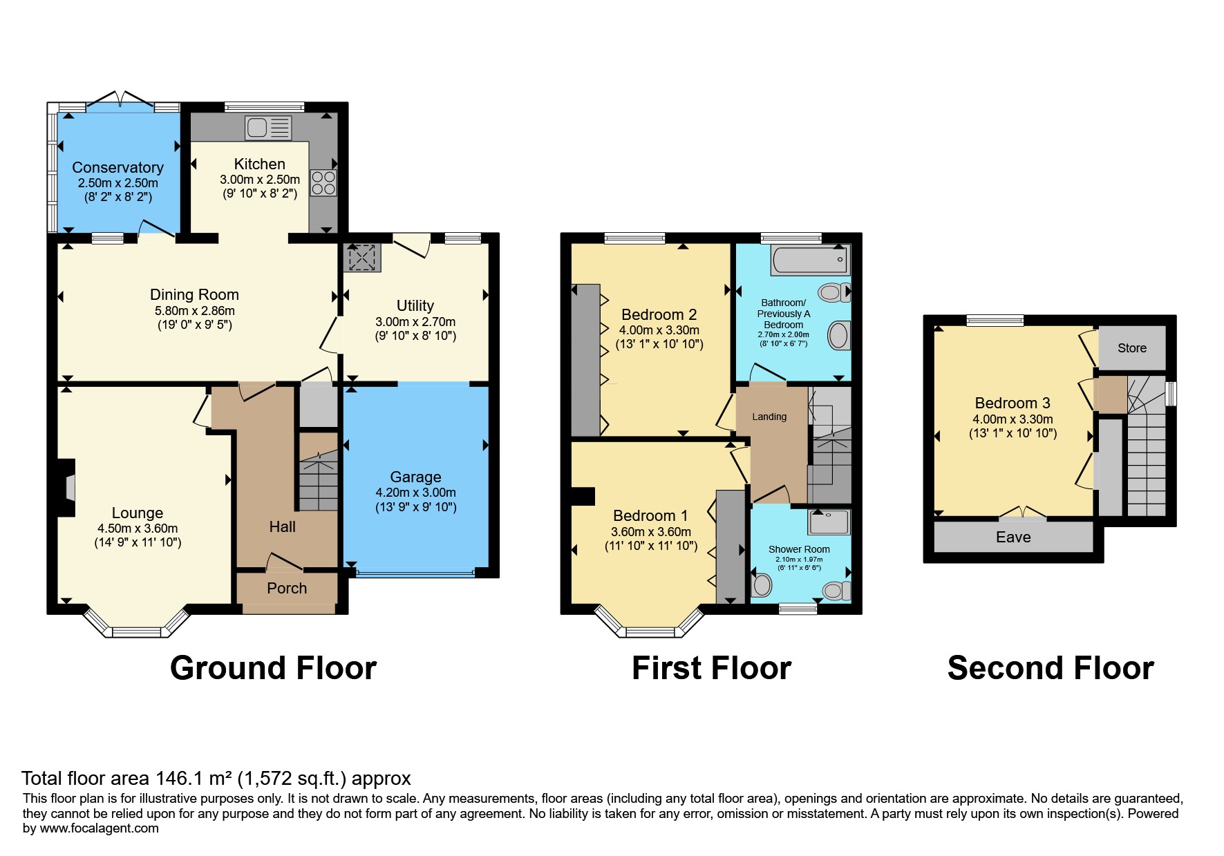 23, Nursery Gardens, Osbaldwick, York floorplan