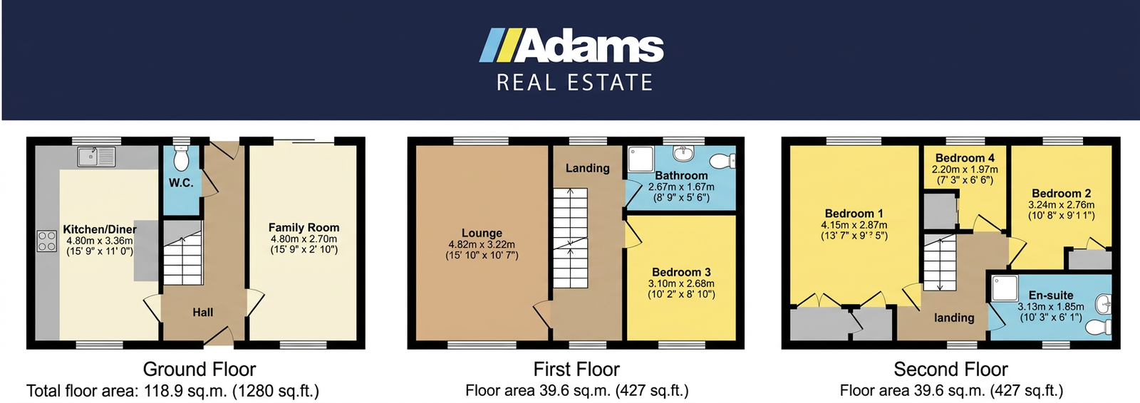 3, Latimer Close, WIDNES floorplan