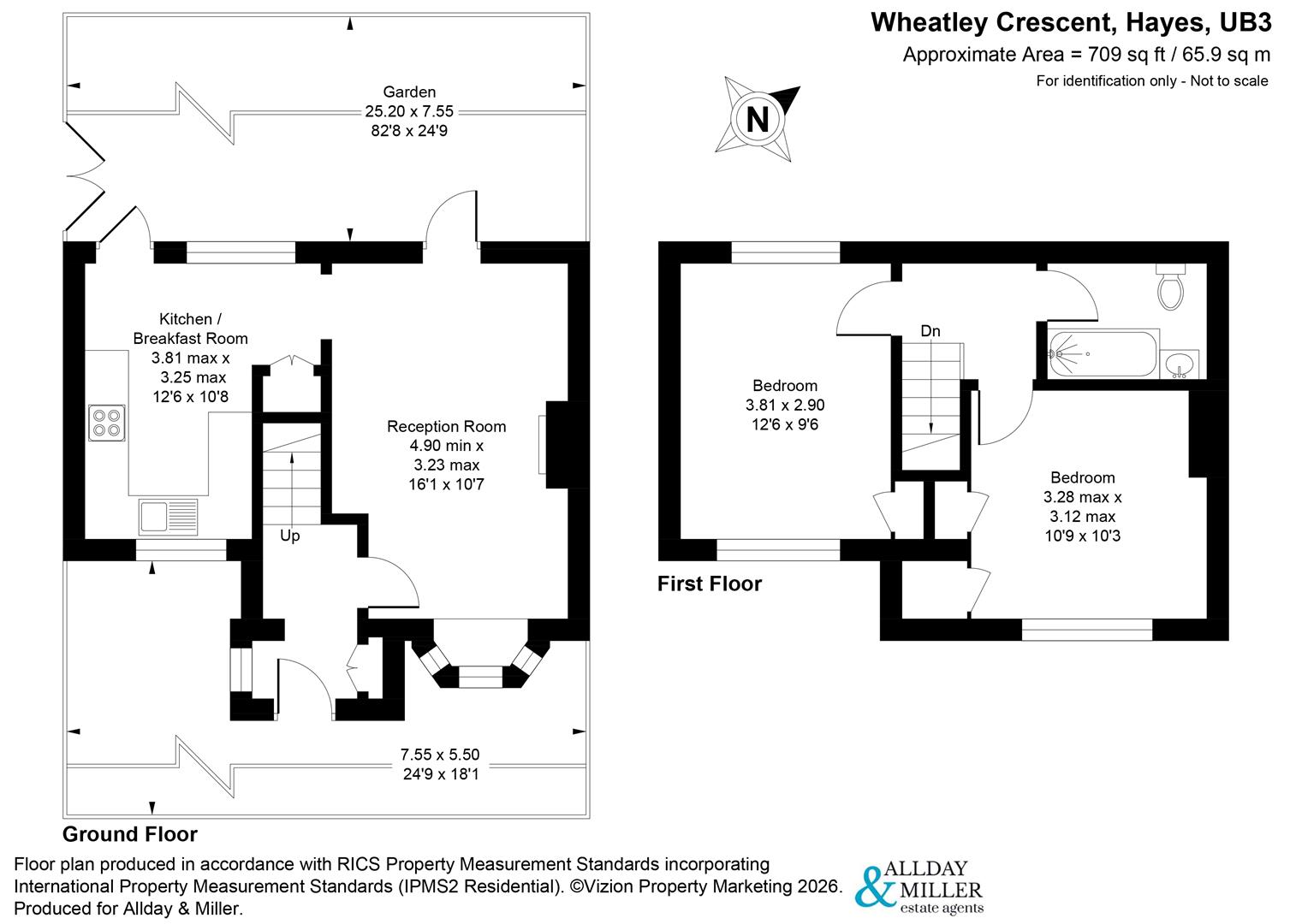 17, Wheatley Crescent, Hayes floorplan