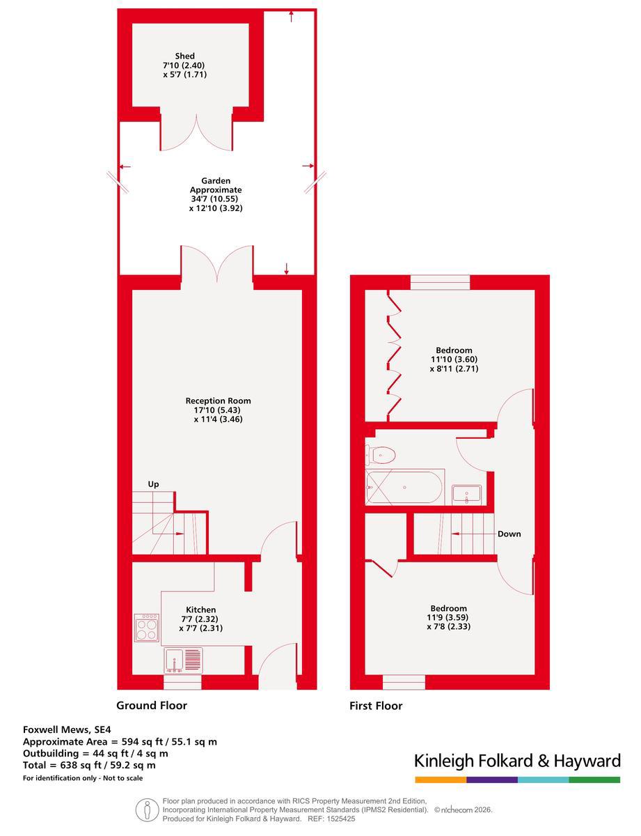 3, Foxwell Mews, London floorplan