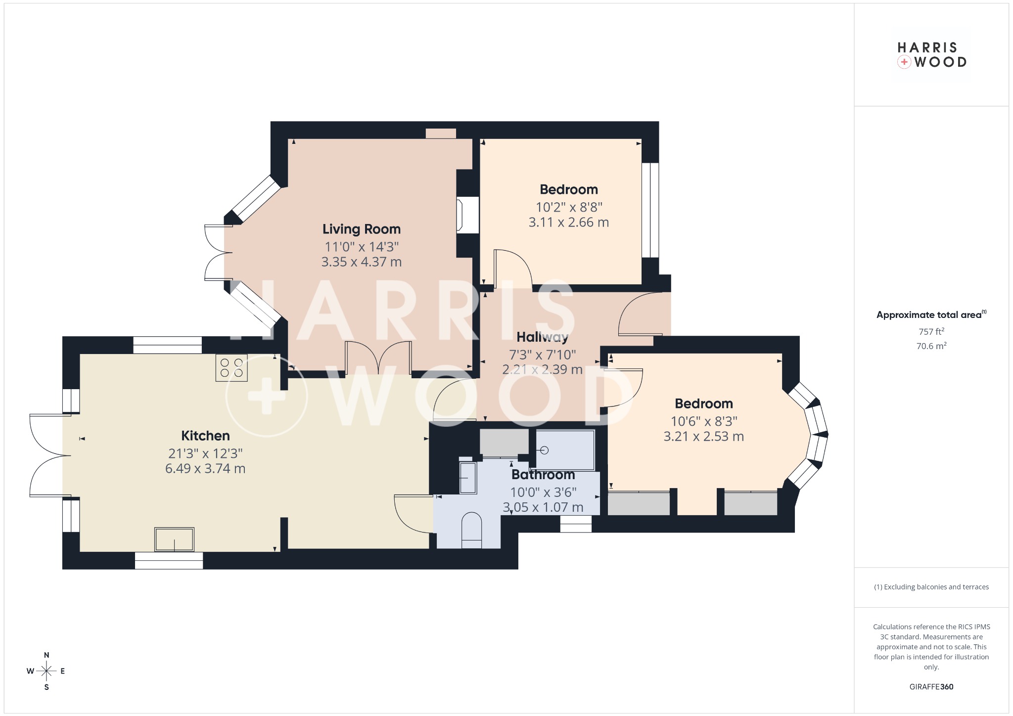 Sunnyside, Clacton Road, Clacton-On-Sea floorplan