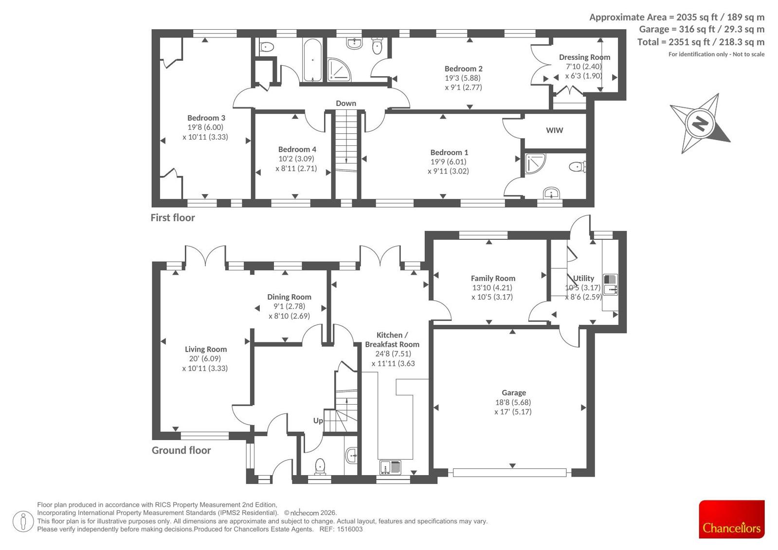 46, Hillcrest Road, Surrey floorplan