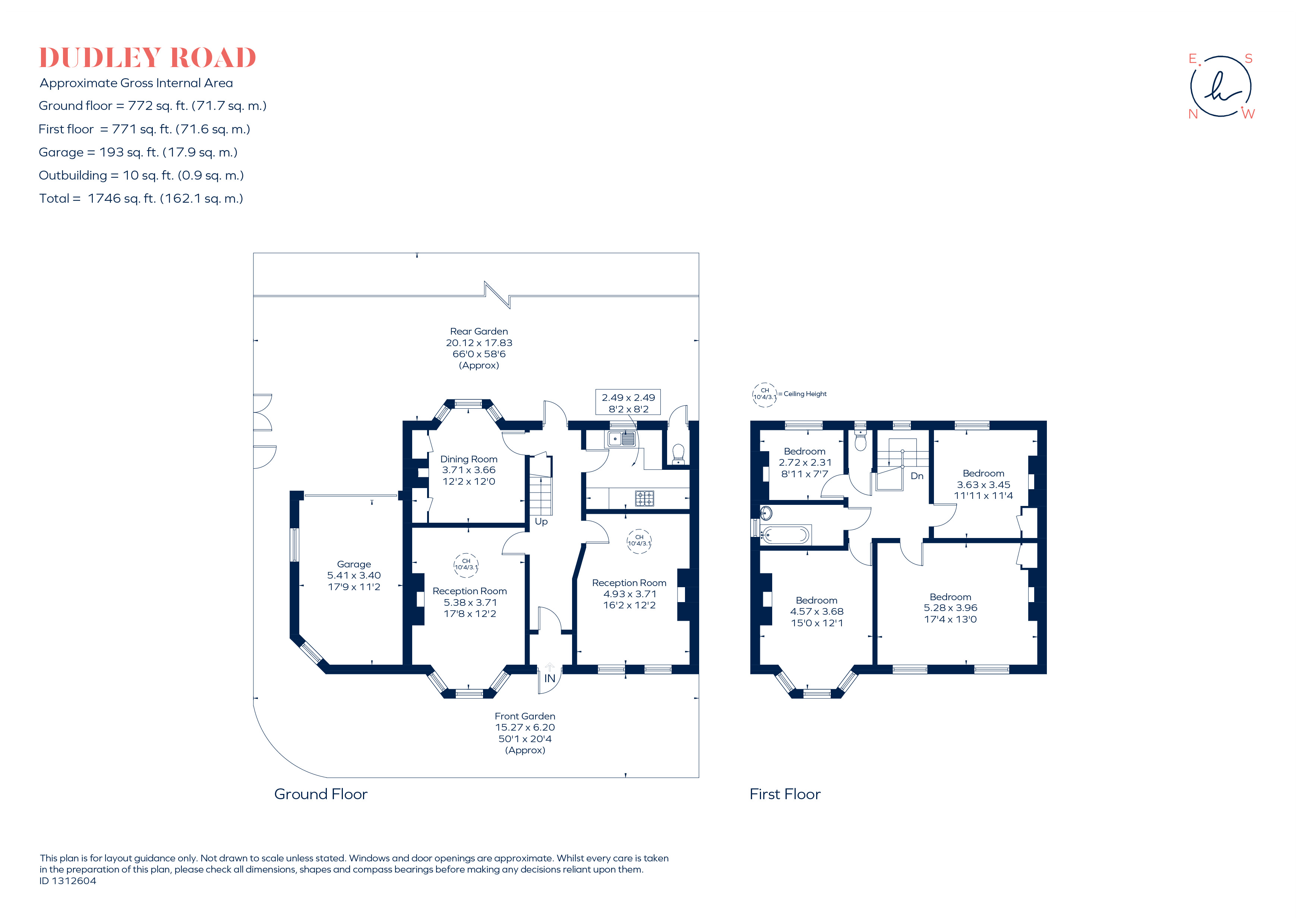 24, Dudley Road, London floorplan