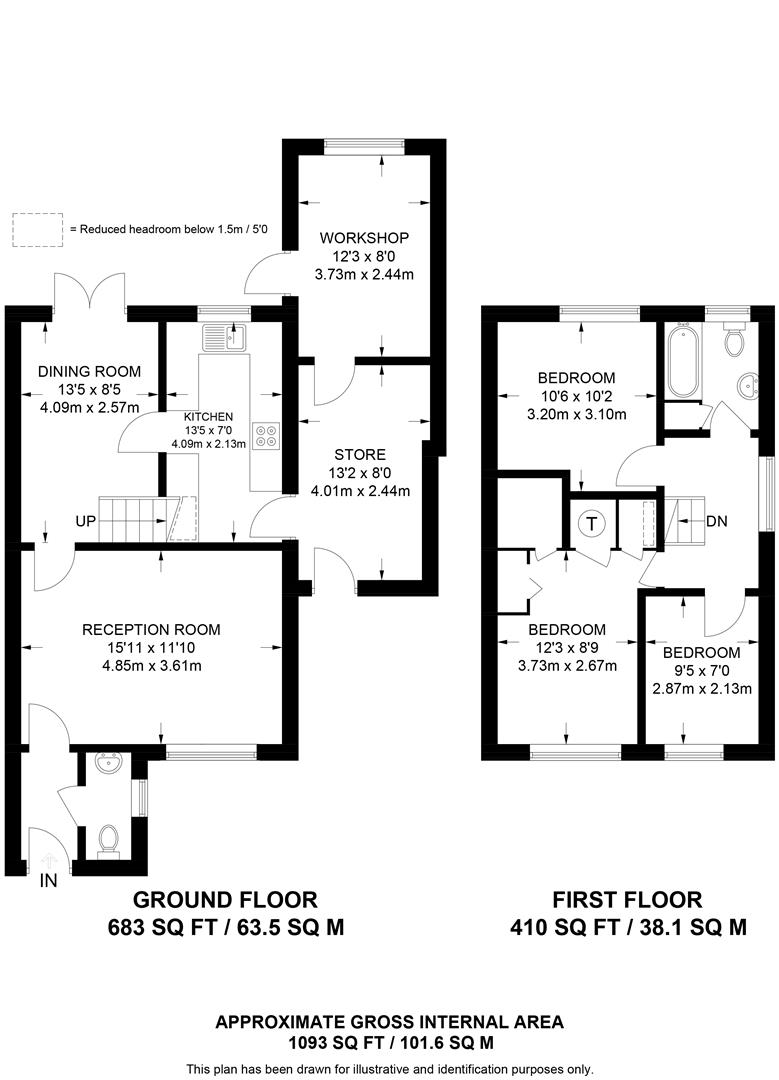 7, Southwood Gardens, Burghfield Common floorplan