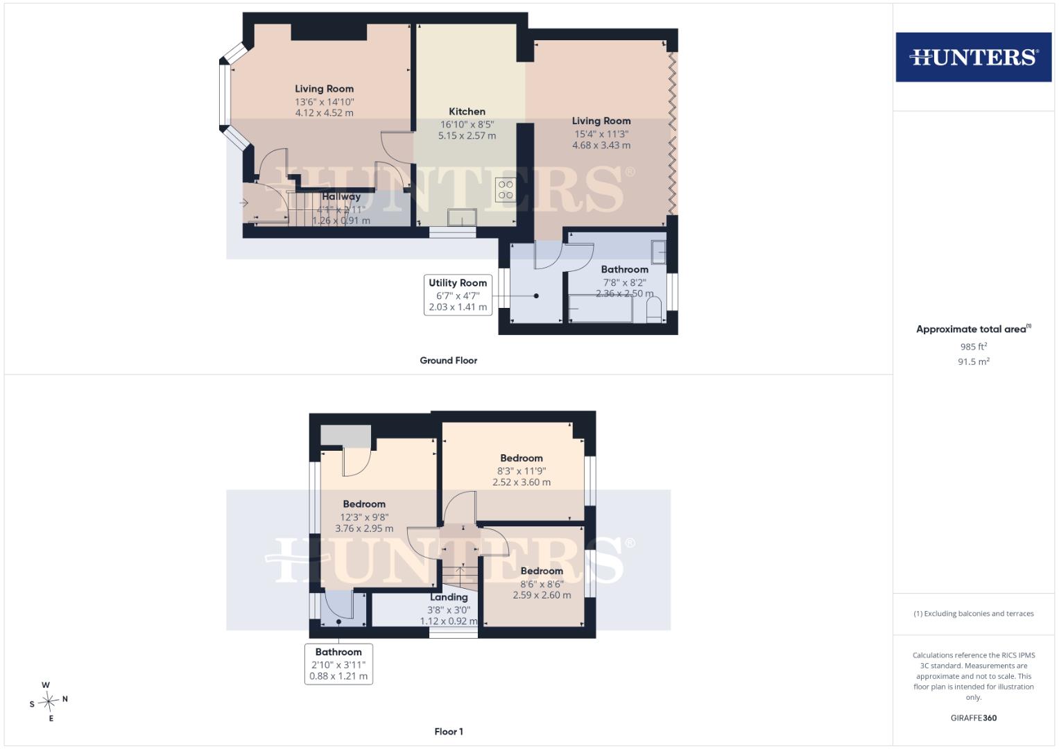 9, School Lane, Bridlington floorplan