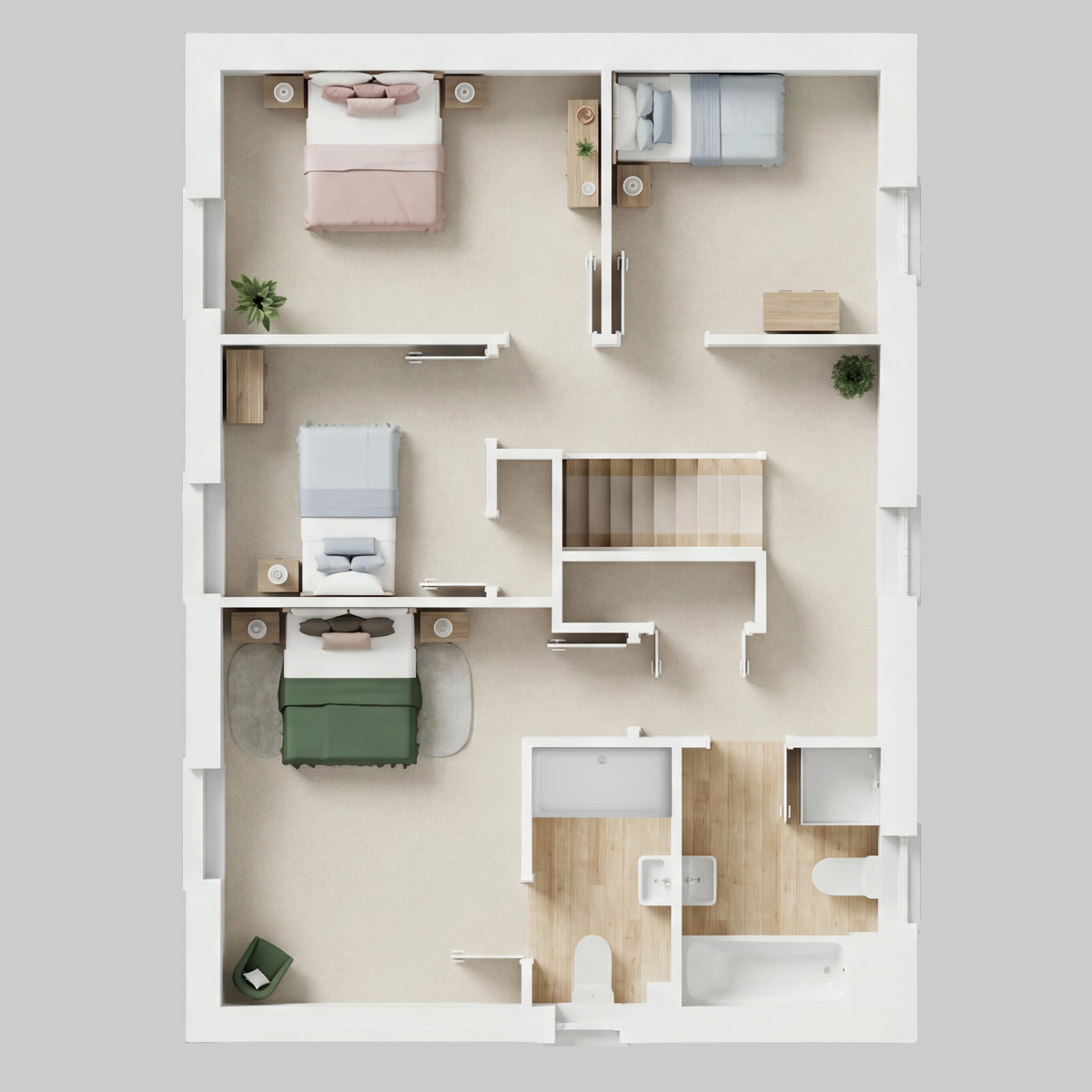THE MARKMOOR, Bishops Drive, Glastonbury floorplan
