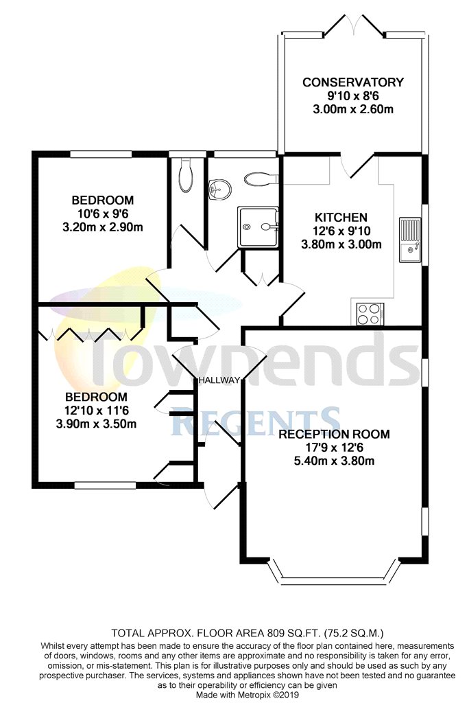 2 Bedrooms Detached bungalow for sale in Sandalwood Avenue, Chertsey, Surrey KT16