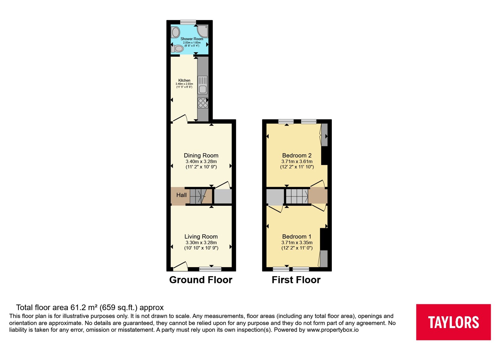 89, Butlin Road, Bedfordshire floorplan