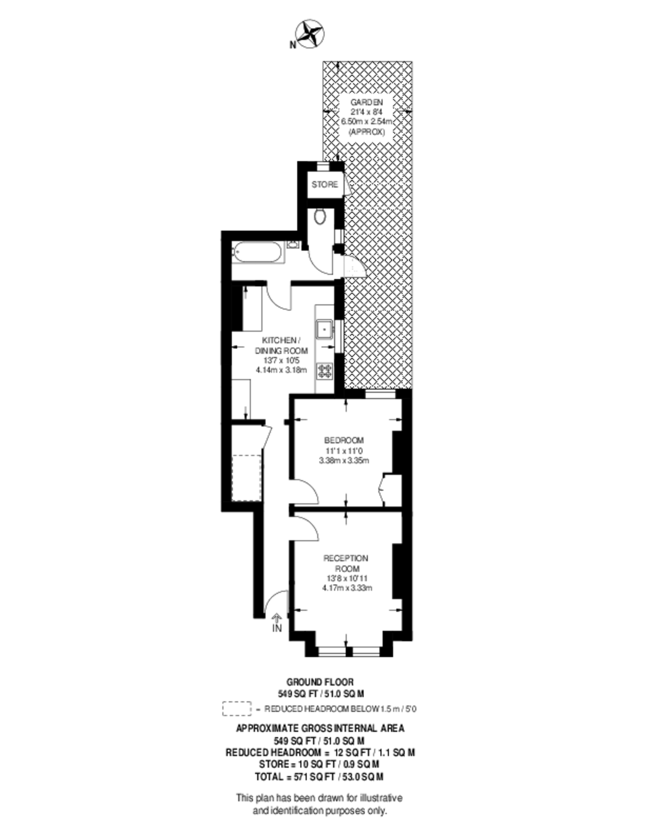 Khartoum Road, Tooting Broadway floorplan