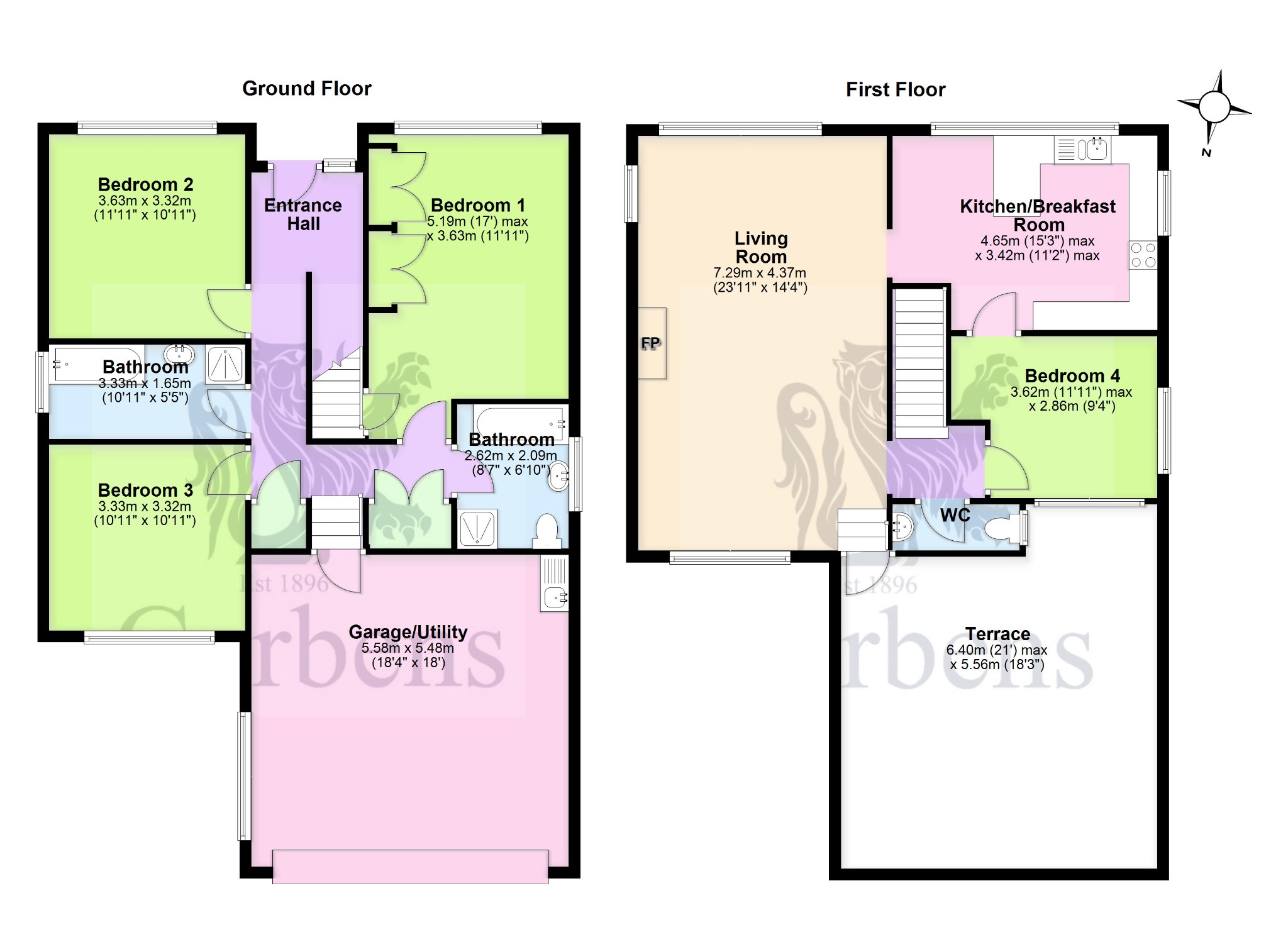 5 Cluny Crescent, Swanage floorplan