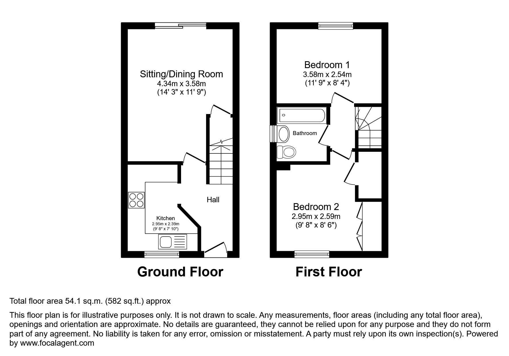 14, Bardsey Court, Milton Keynes floorplan