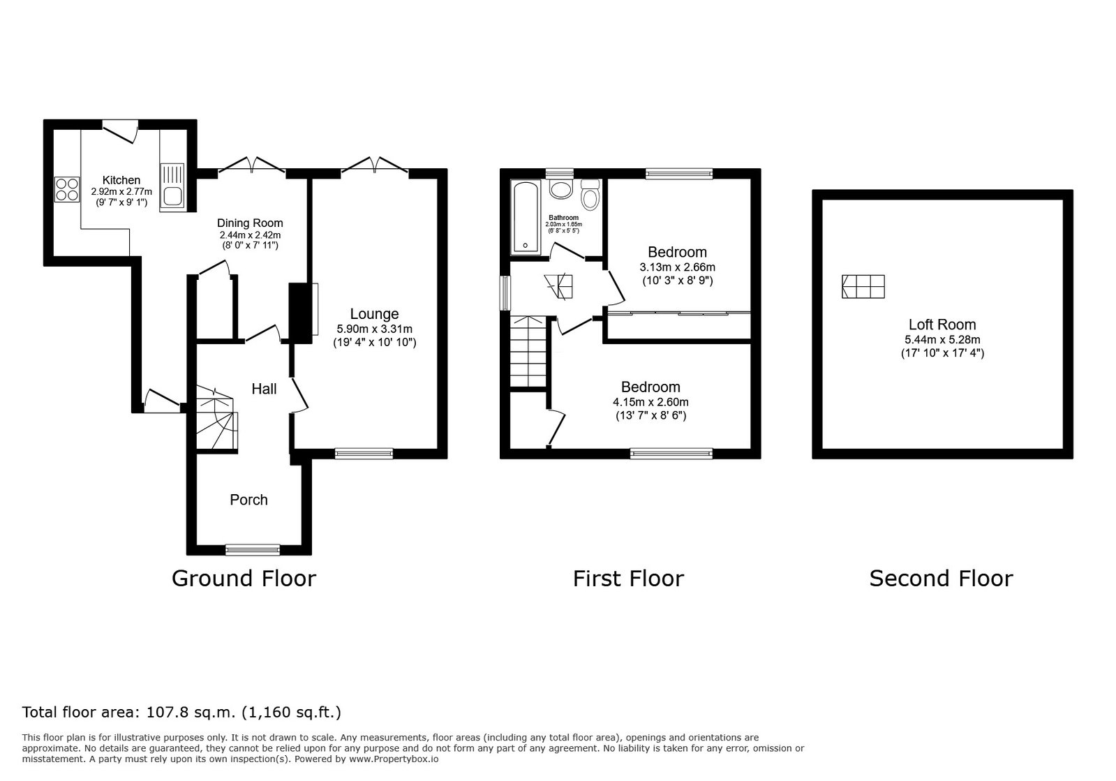 32, Lump Lane, Sheffield floorplan