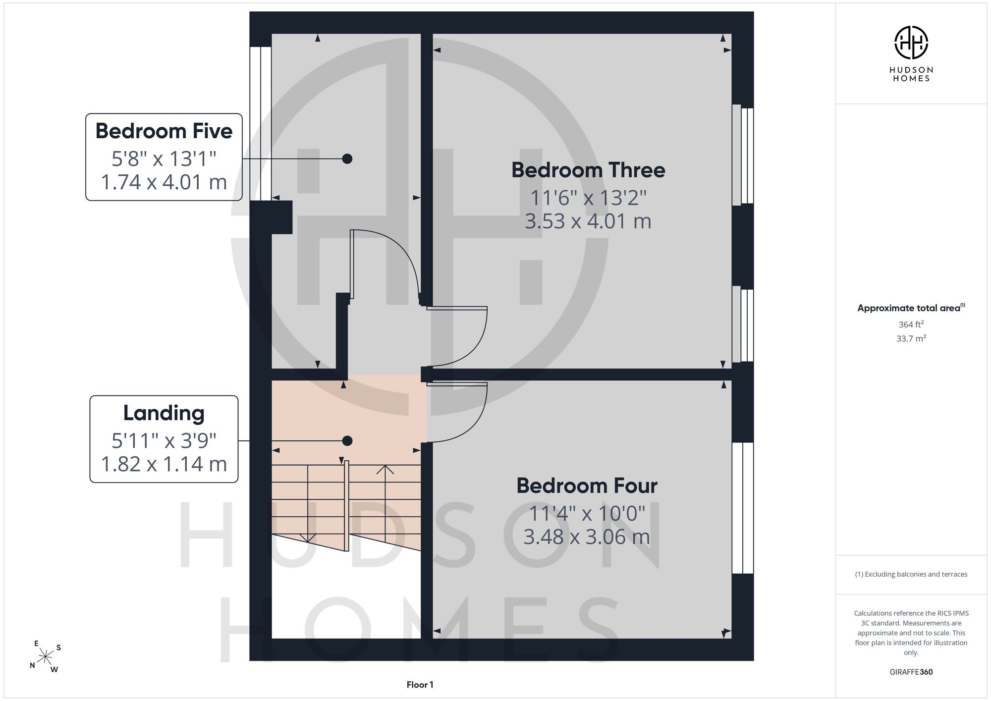 45 Saltmarsh, Peterborough floorplan