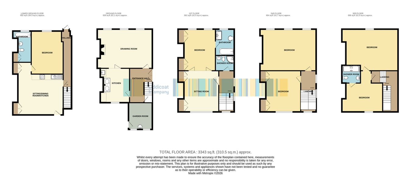 1, The Square, Plymouth floorplan