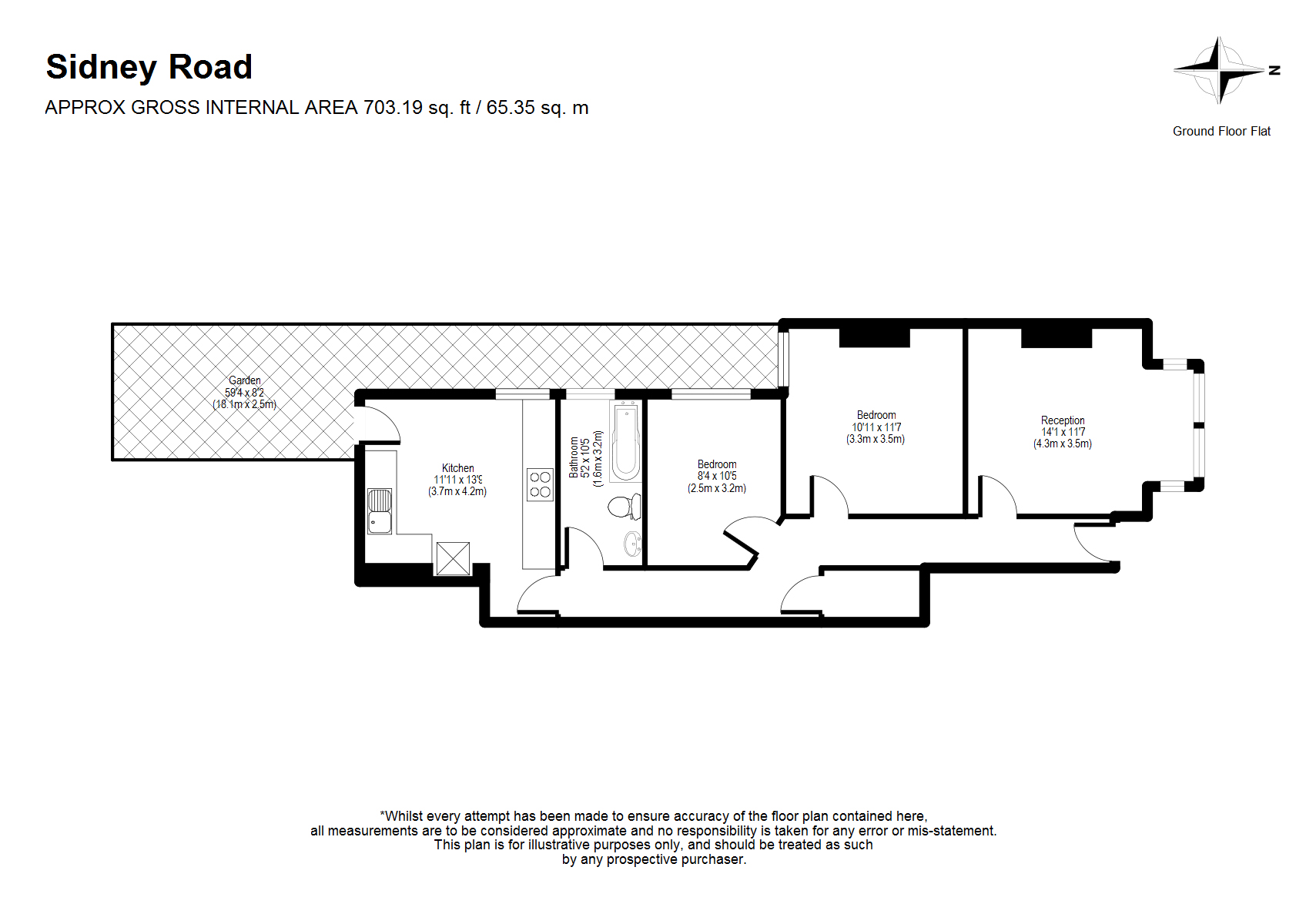 2 Bedrooms  to rent in Sidney Road, St Margarets, Twickenham TW1