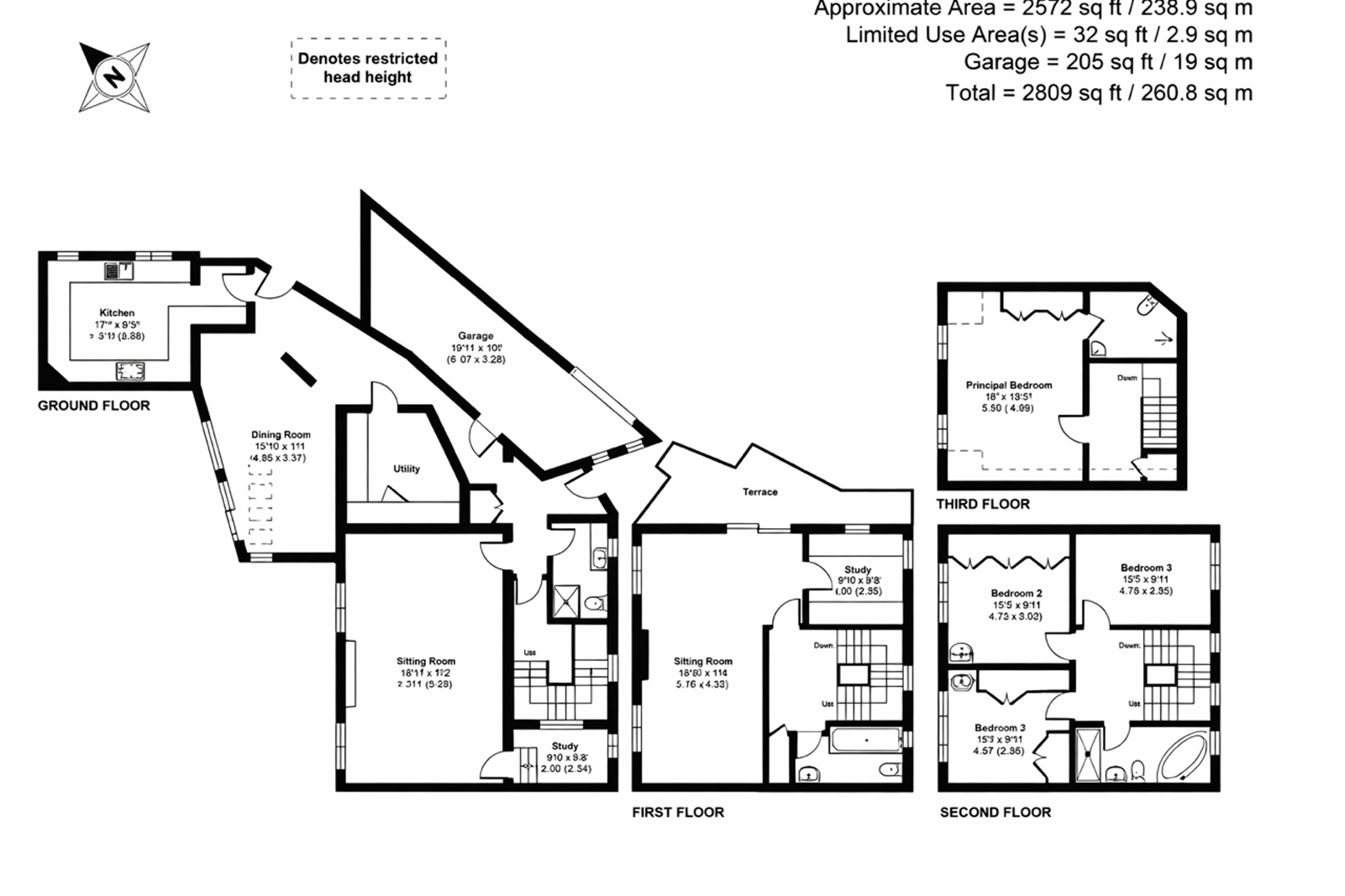1, Little Horwood Manor, Milton Keynes floorplan