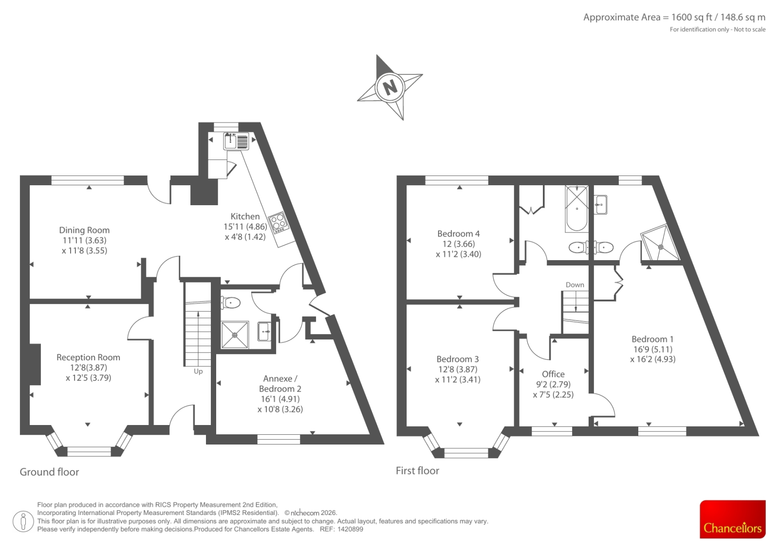 18, Dormington Drive, Hereford floorplan
