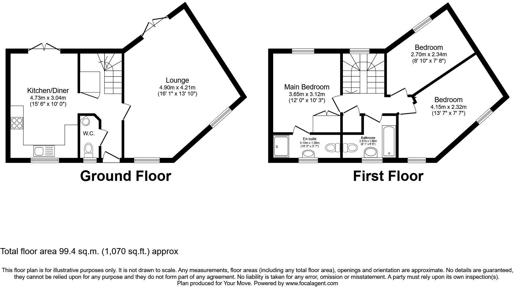 16A,, Honeysuckle Road, Lincoln floorplan