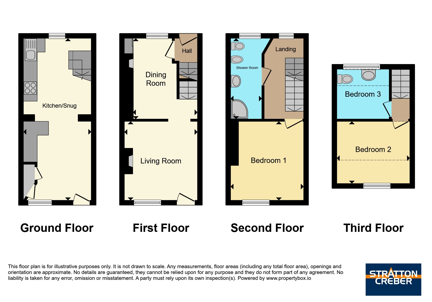 3, Chapel Ground, Cornwall floorplan