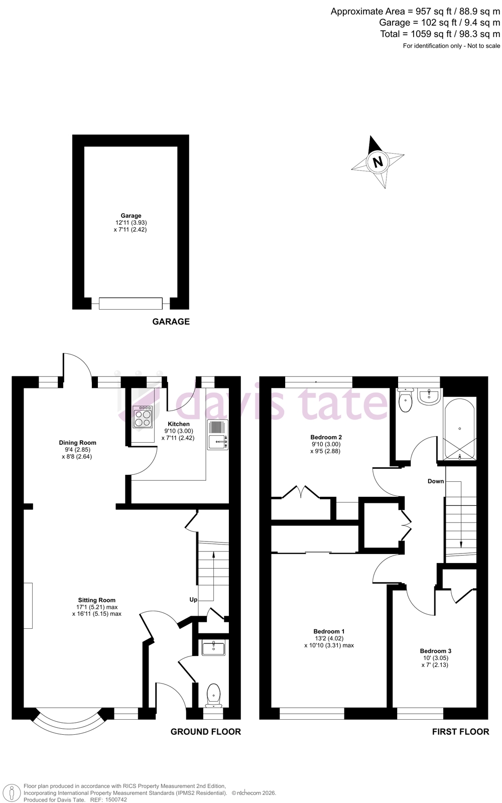 7, Somerstown Court, Reading floorplan