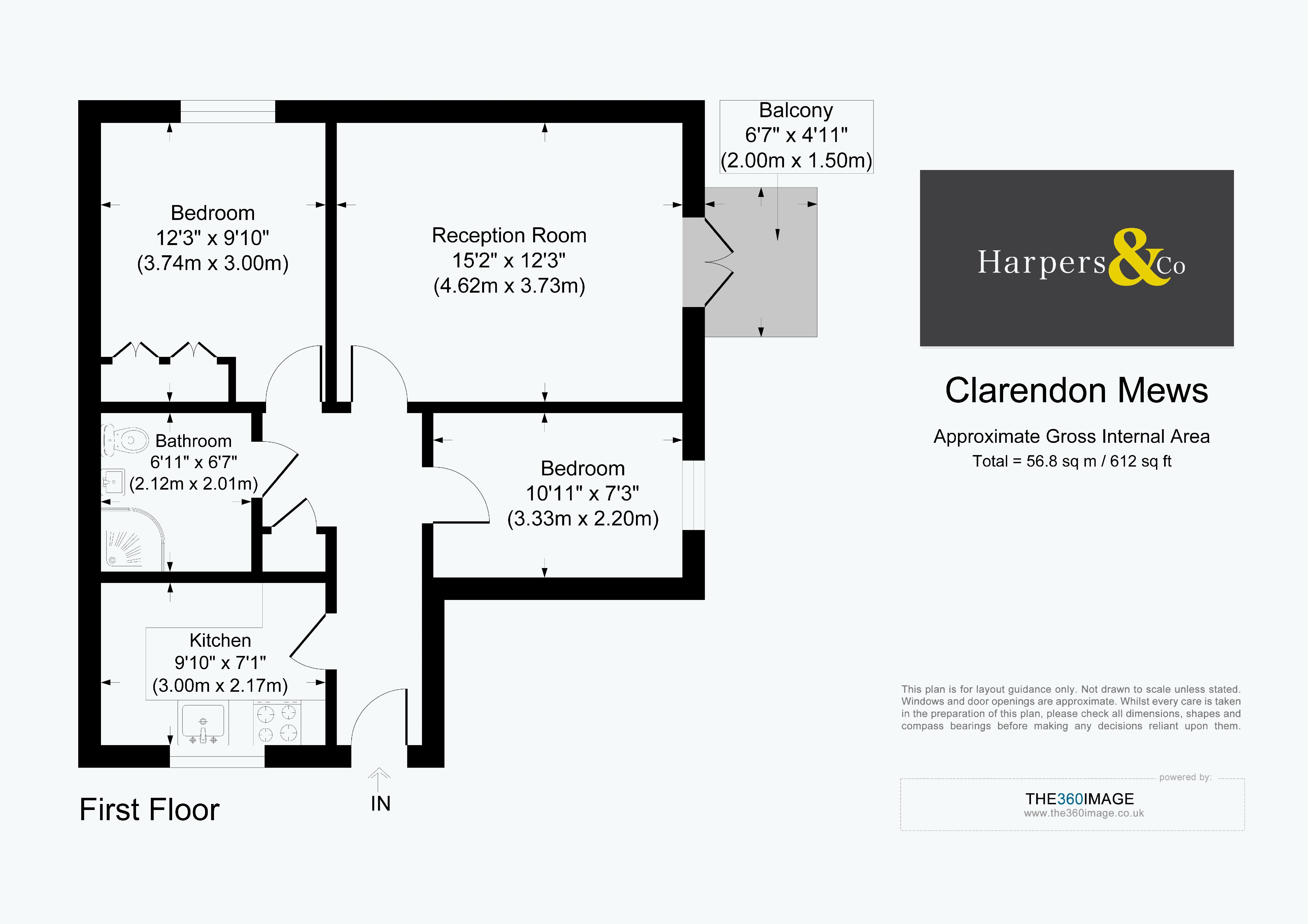 9, Clarendon Mews, Bexley floorplan