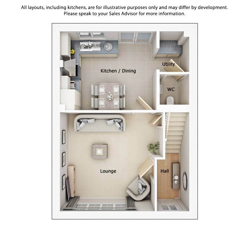 The Bowland, Bancroft View, Barnsey Meadows, Barnoldswick floorplan