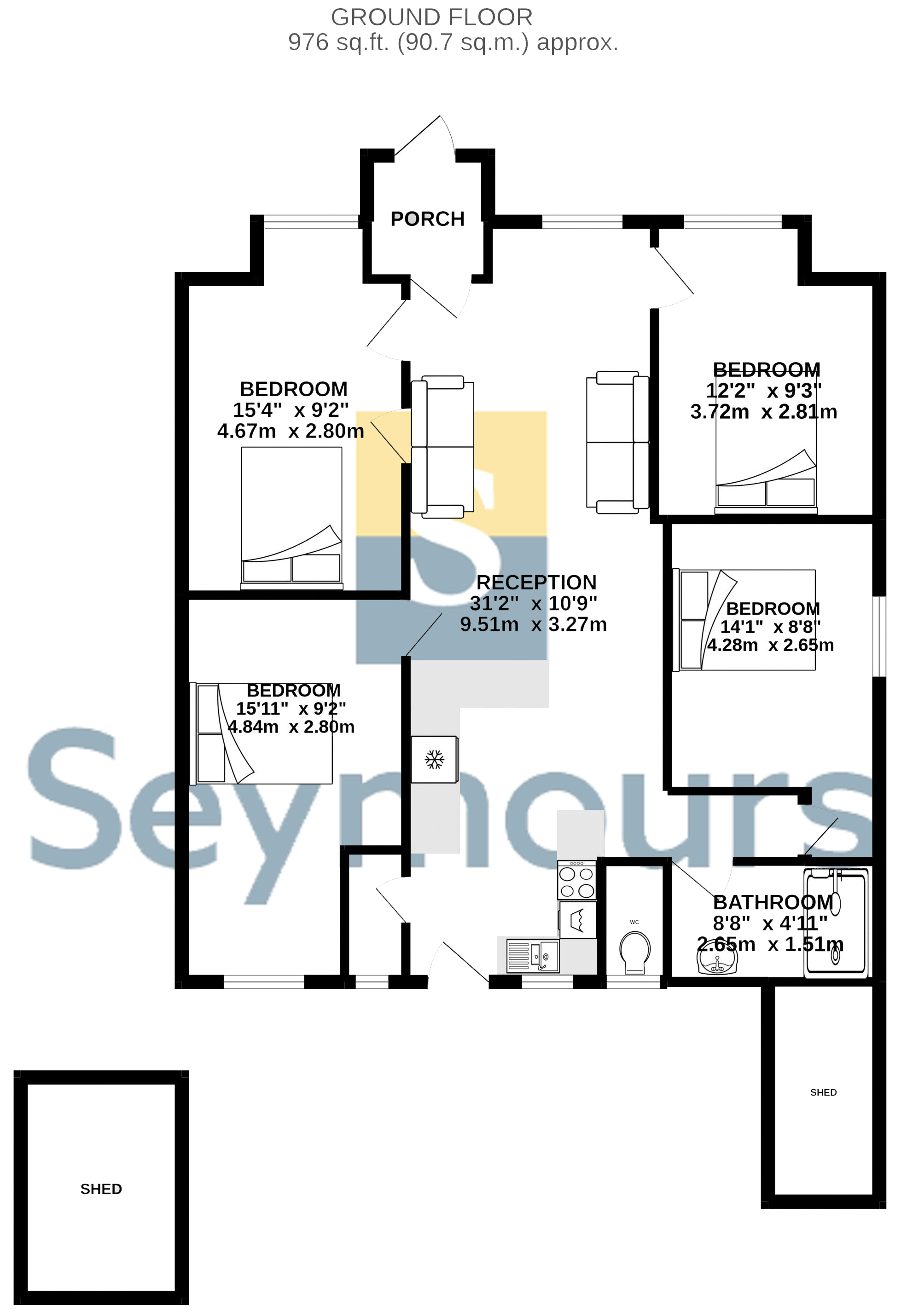 22, Pooley Green Road, Egham floorplan