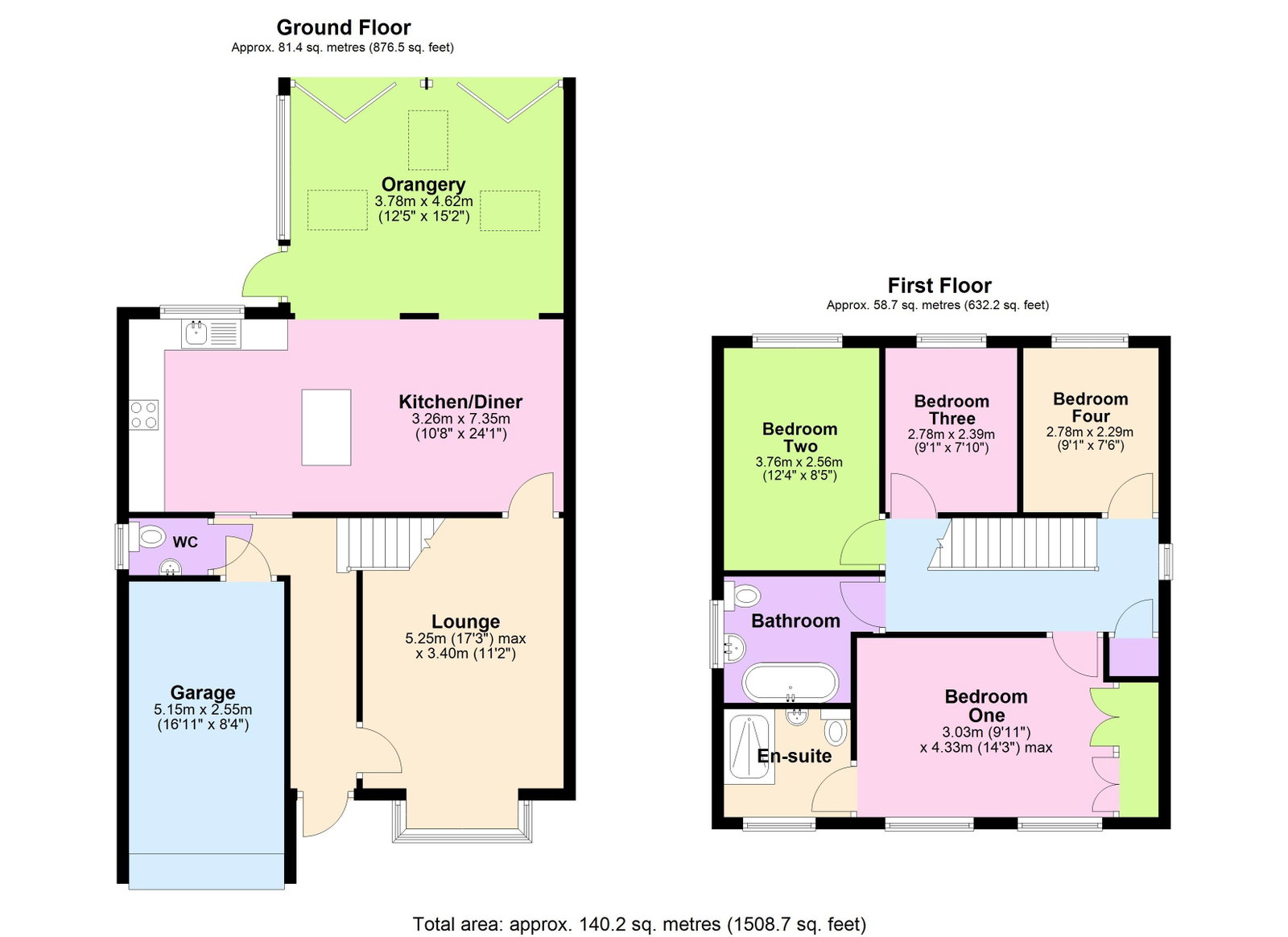 132, Lower Birches Way, Rugeley floorplan