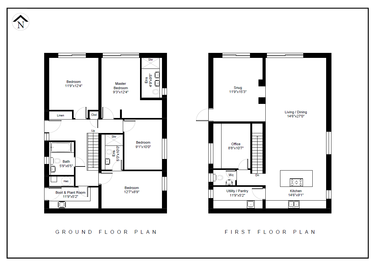 Stunning Self-Build At Cleave Wood,, Langmead Drive, Devon floorplan