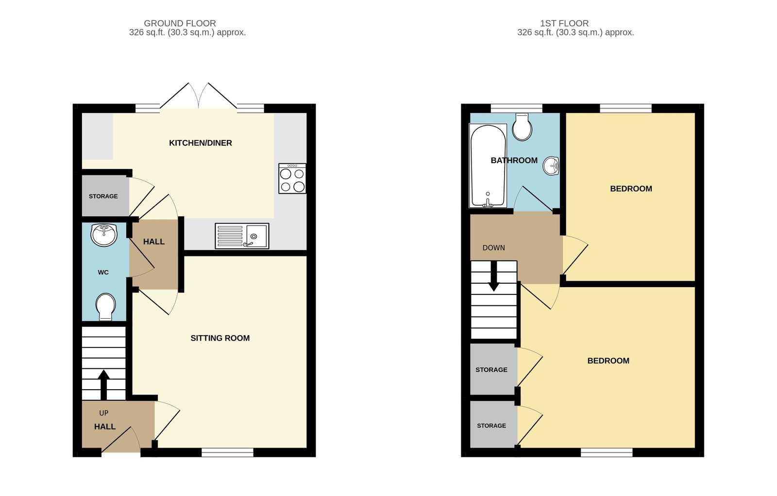 18, Keats Meadow, Ledbury floorplan