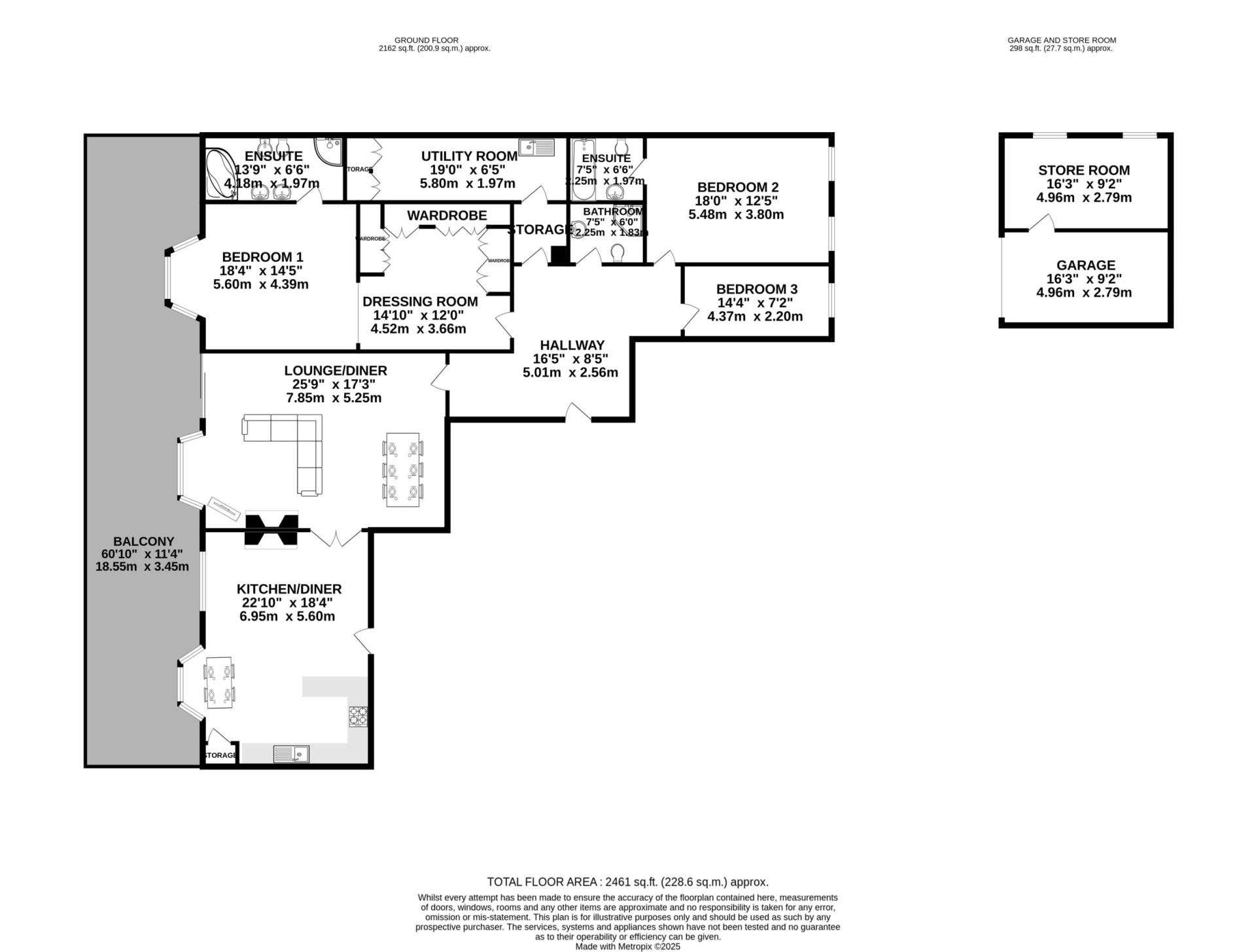 Apt. 21 The Fountains,Ballure Promenade, Ramsey floorplan