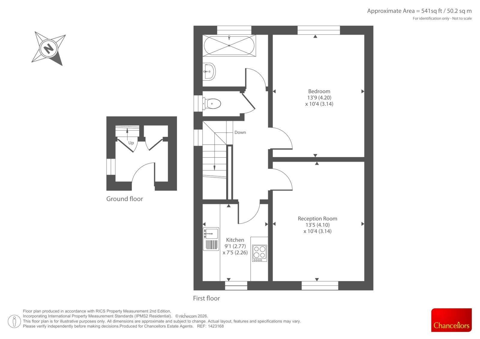 12 Valentia Road, Headington, Oxford floorplan