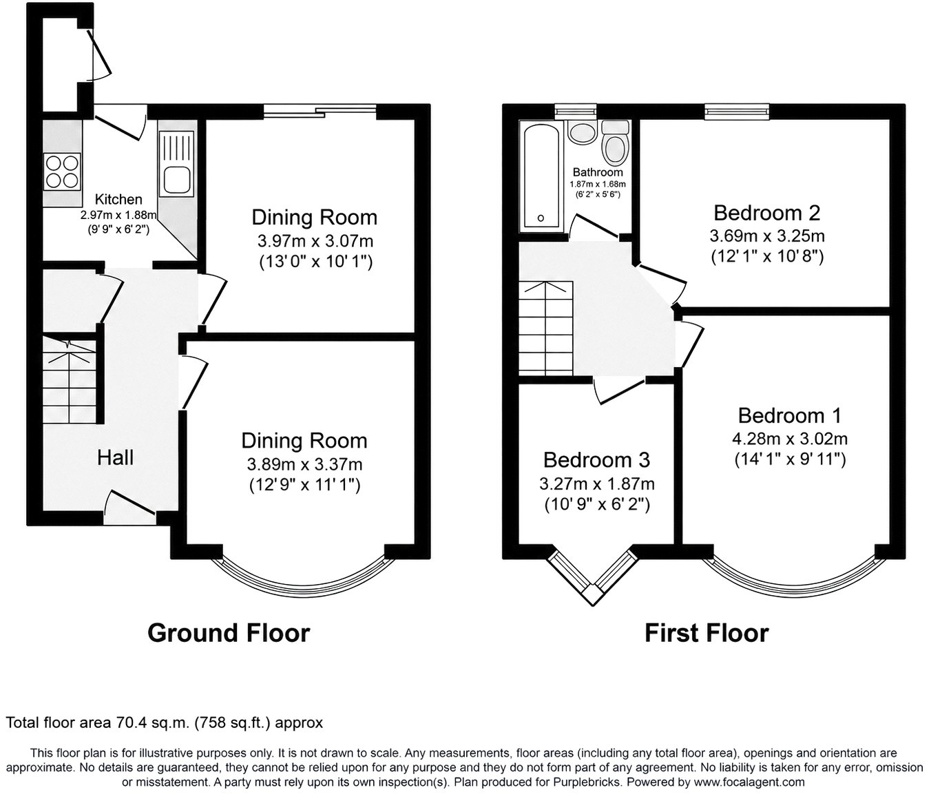 Jersey Road, Kent floorplan