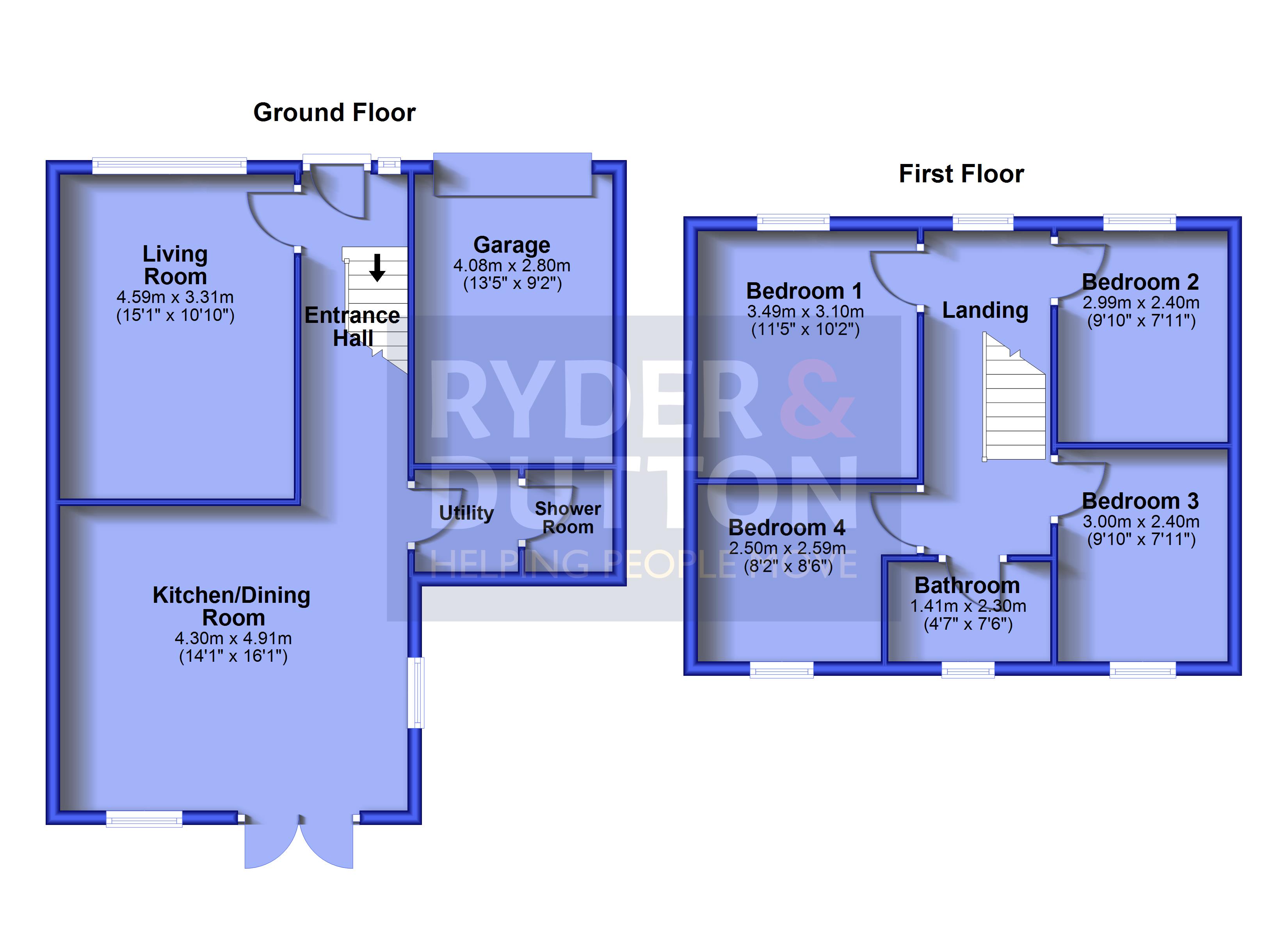 12, Weatherhill Crescent, West Yorkshire floorplan