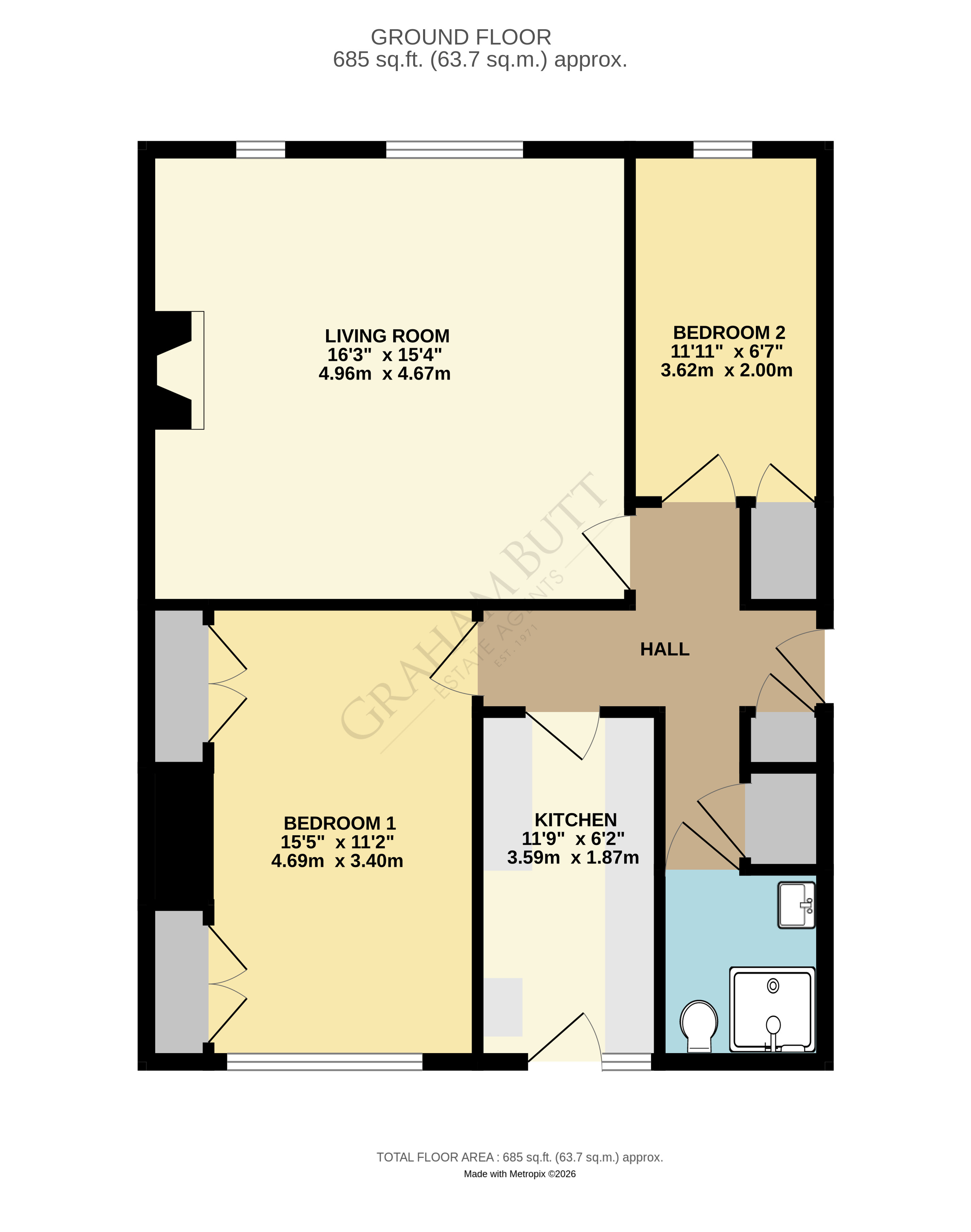 22 Midholme,, Sea Lane Close, Littlehampton floorplan
