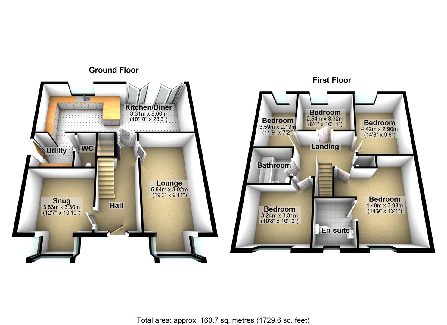 48, Meadow Brown Road, Leeds floorplan