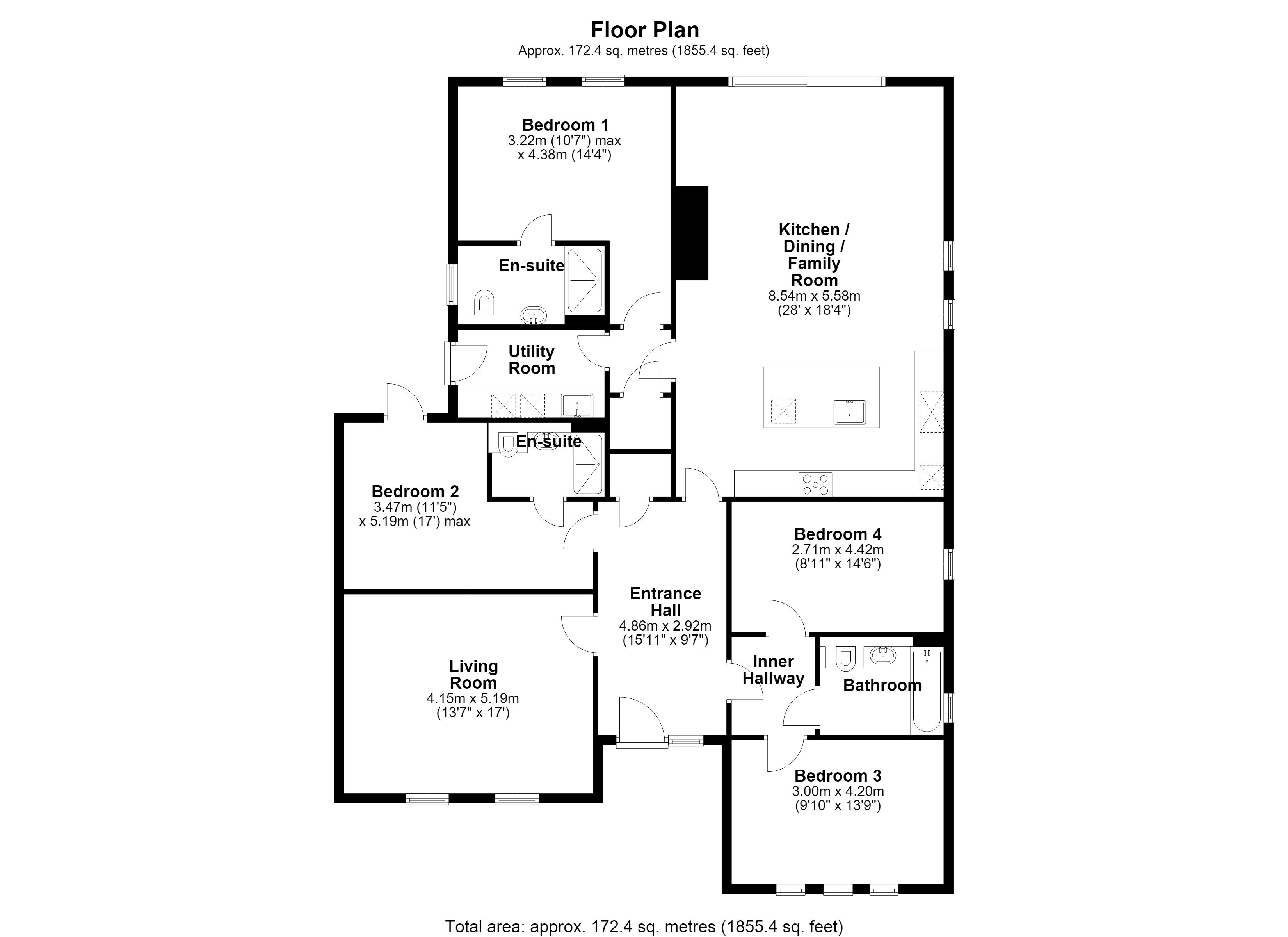 15, Leetes Lane, Cambridge floorplan