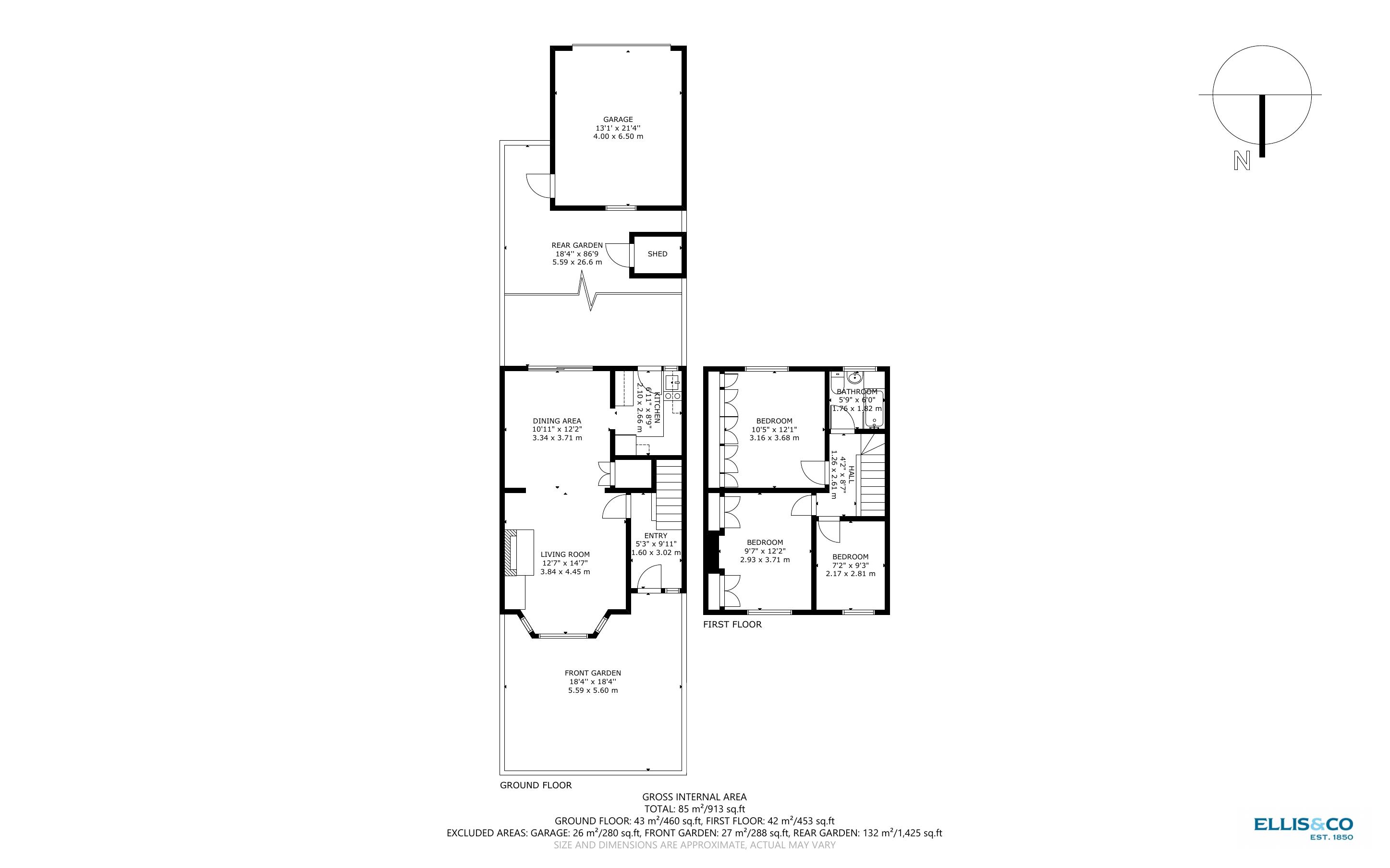 58, Kings Avenue, Greenford floorplan