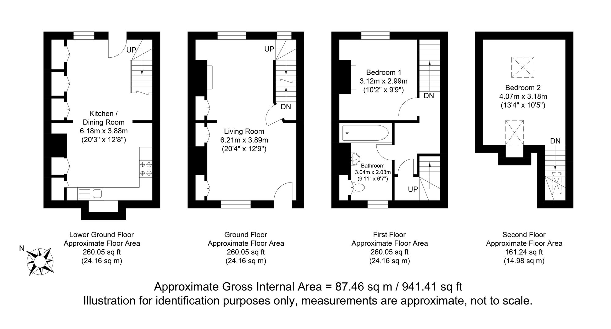 9 Nevill Road, Lewes floorplan