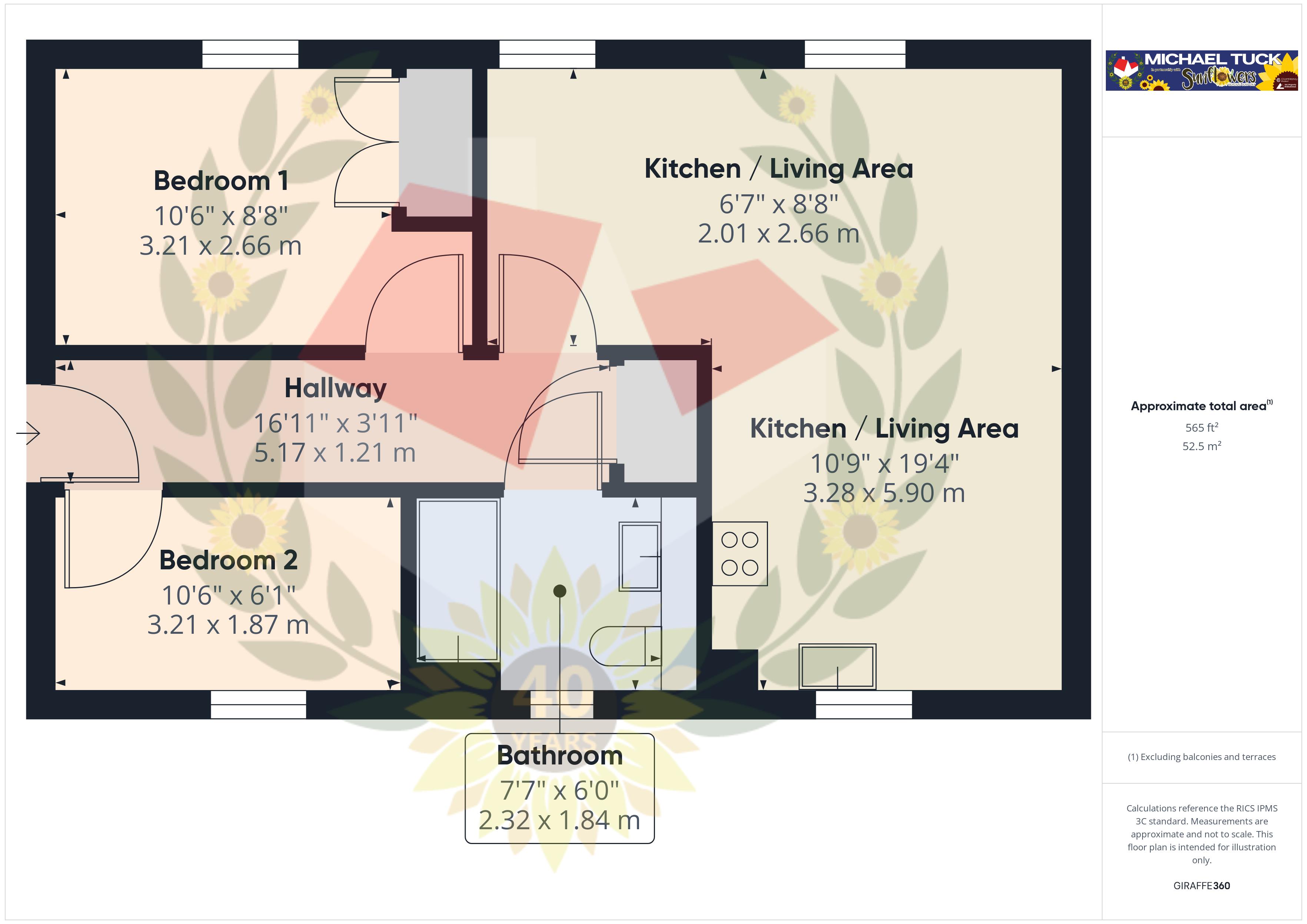4c, Laurel Drive, Gloucester floorplan