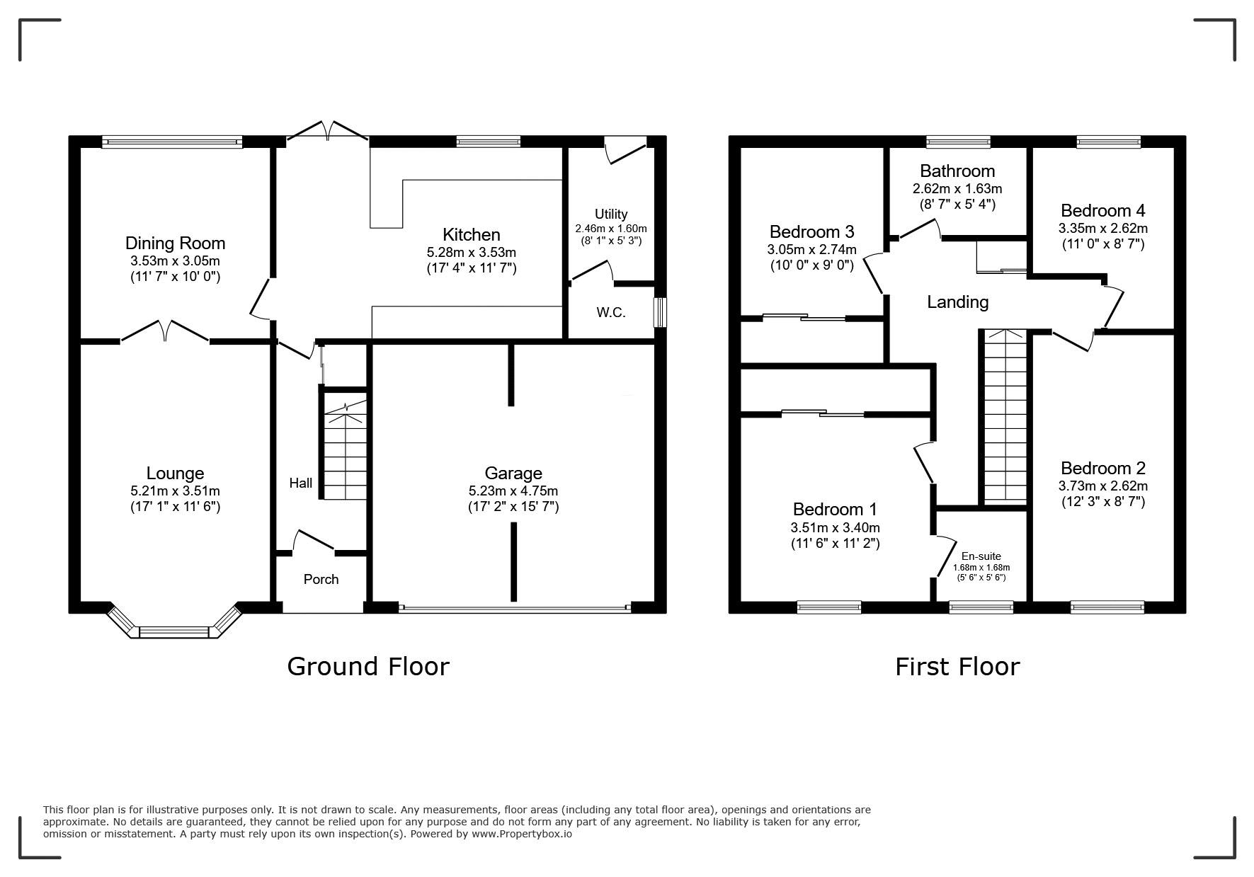 2, Willow Close, Bury floorplan