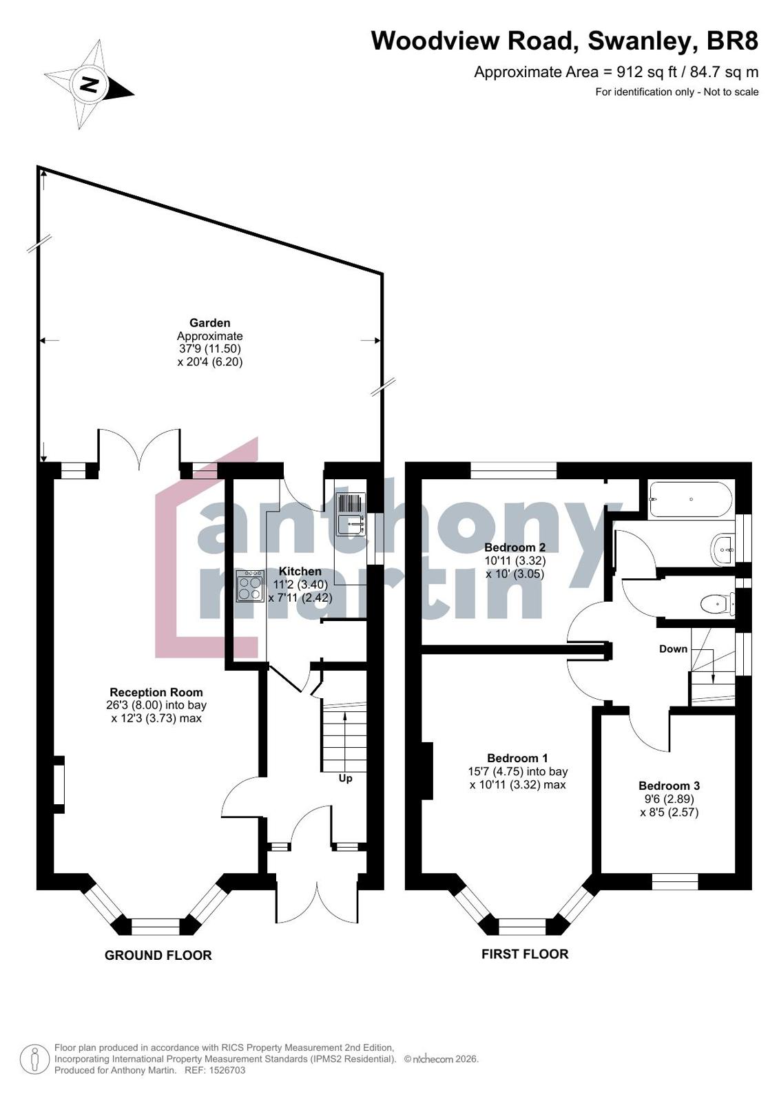 Woodview Road, Swanley floorplan