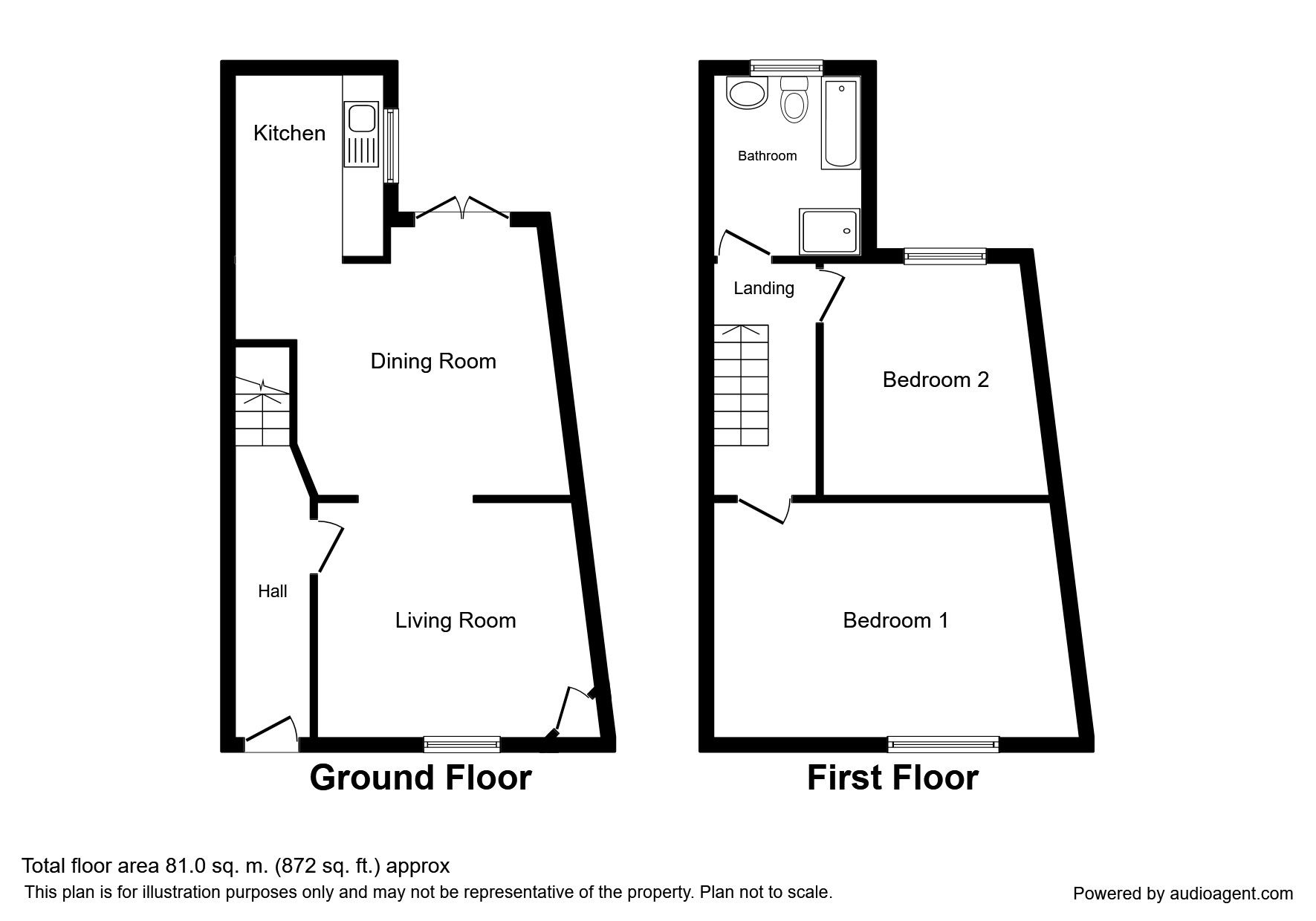 2 Bedrooms Terraced house for sale in Albany Road, Prescot L34