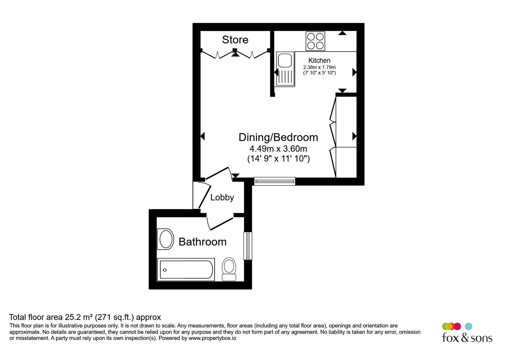 Flat 5, Regency Court, 8, Cranbury Terrace, Southampton floorplan